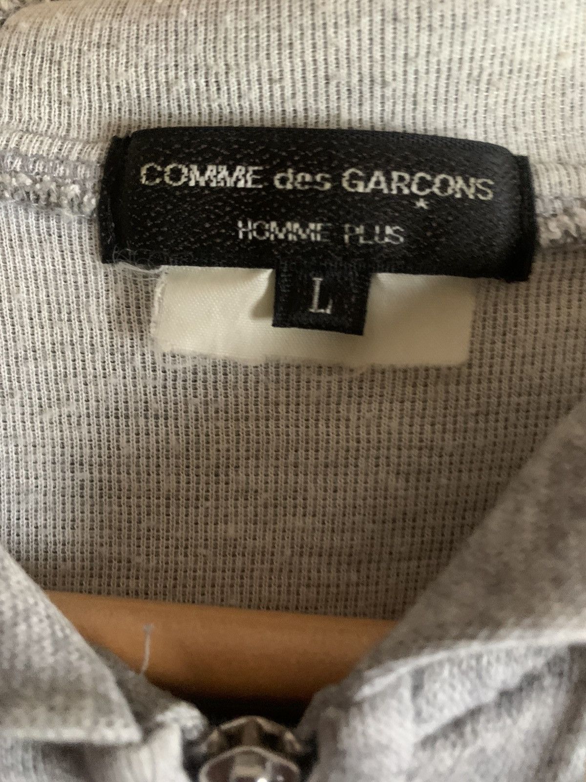 Comme des Garcons Homme Plus Comme des garcons homme plus hoodie with skull on back Size US L / EU 52-54 / 3 - 3 Thumbnail