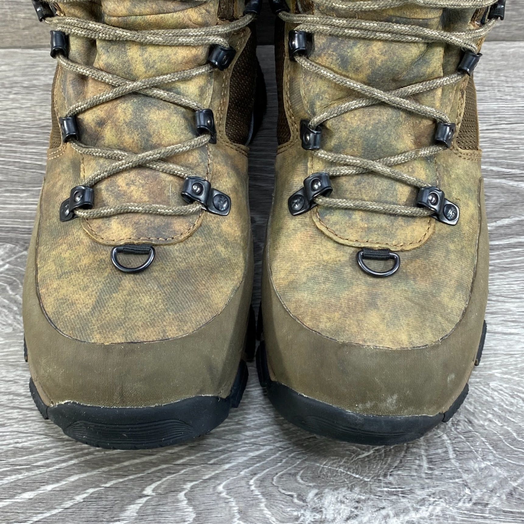 Vintage VINTAGE Irish Setter Boots Womens 6 Pinnacle Waterproof Insulated 800 G ScentBan Hunting Camo Leather Mid-Calf Lace Up Rubber Size US 4 / IT 34 - 5 Thumbnail