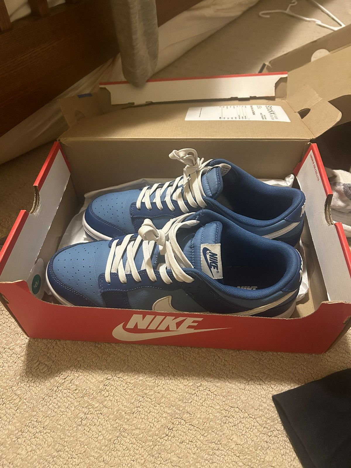 Nike Nike dunk low Marina blue like new Size US 10 / EU 43 - 4 Thumbnail