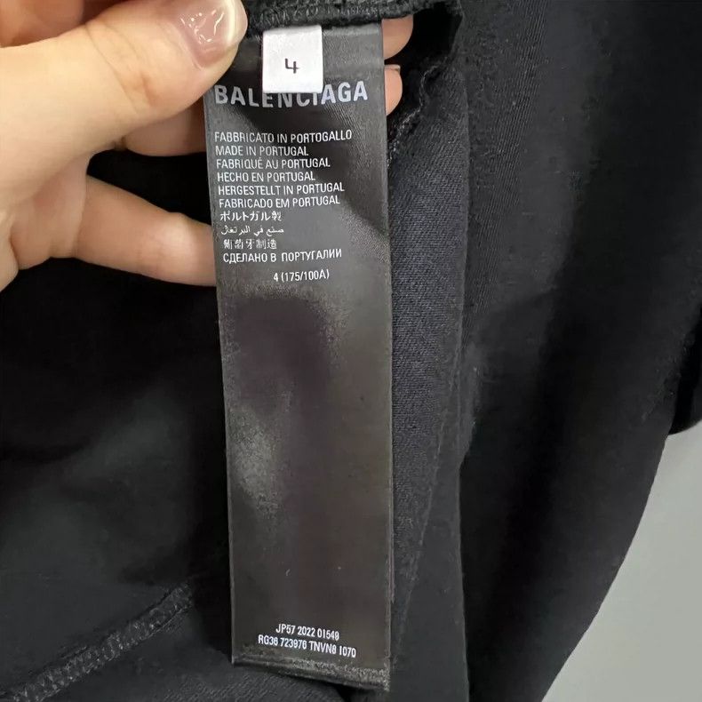 Balenciaga Balenciaga Adidas collaboration brand logo letter embroide Size US XL / EU 56 / 4 - 4 Thumbnail