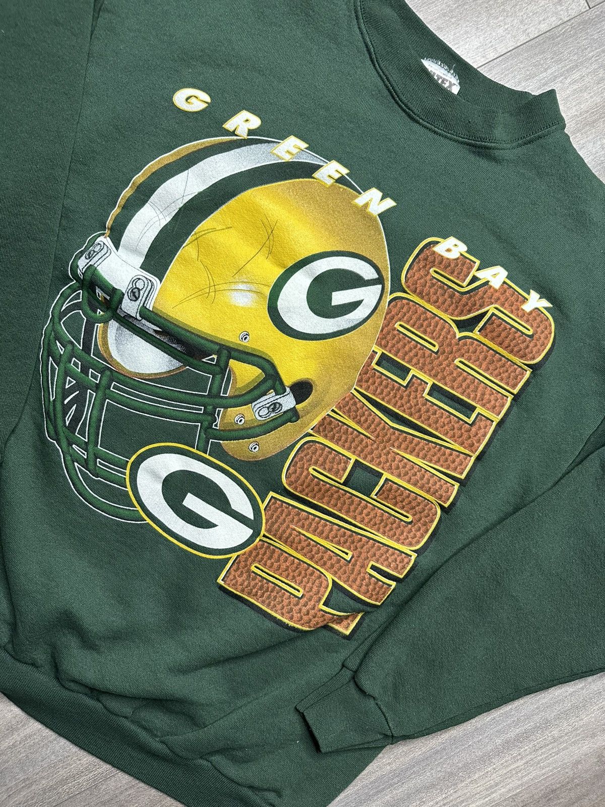 Vintage Vintage 90s Green Bay Packers Crewneck Size US M / EU 48-50 / 2 - 3 Thumbnail