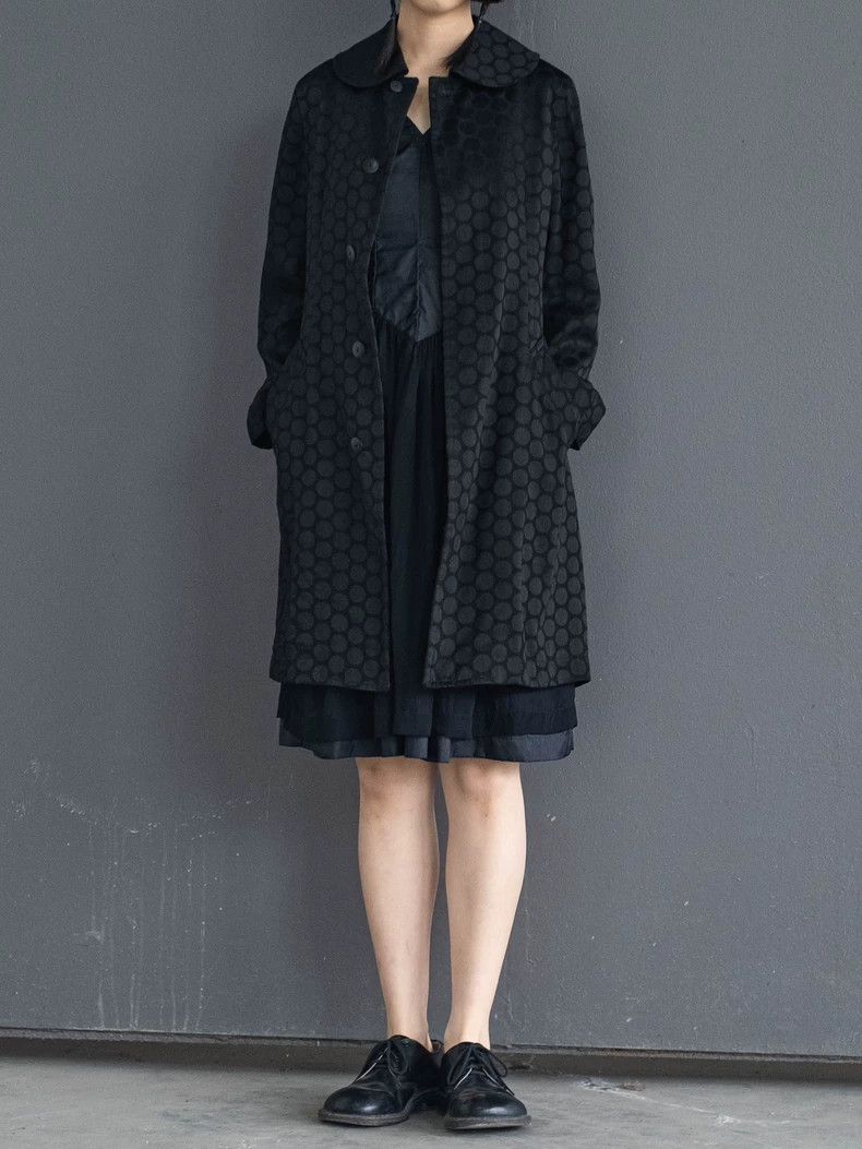 Comme des Garcons Comme Des Garcons Polka Dot Belted Trench Coat
