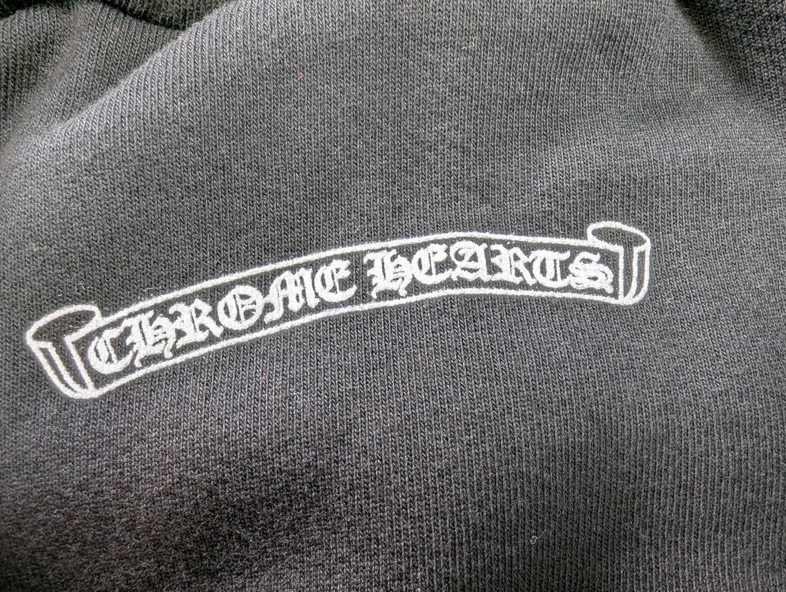 Chrome Hearts Chrome Hearts Scroll Logo Sweatpants in Black Size US 34 / EU 50 - 11 Thumbnail