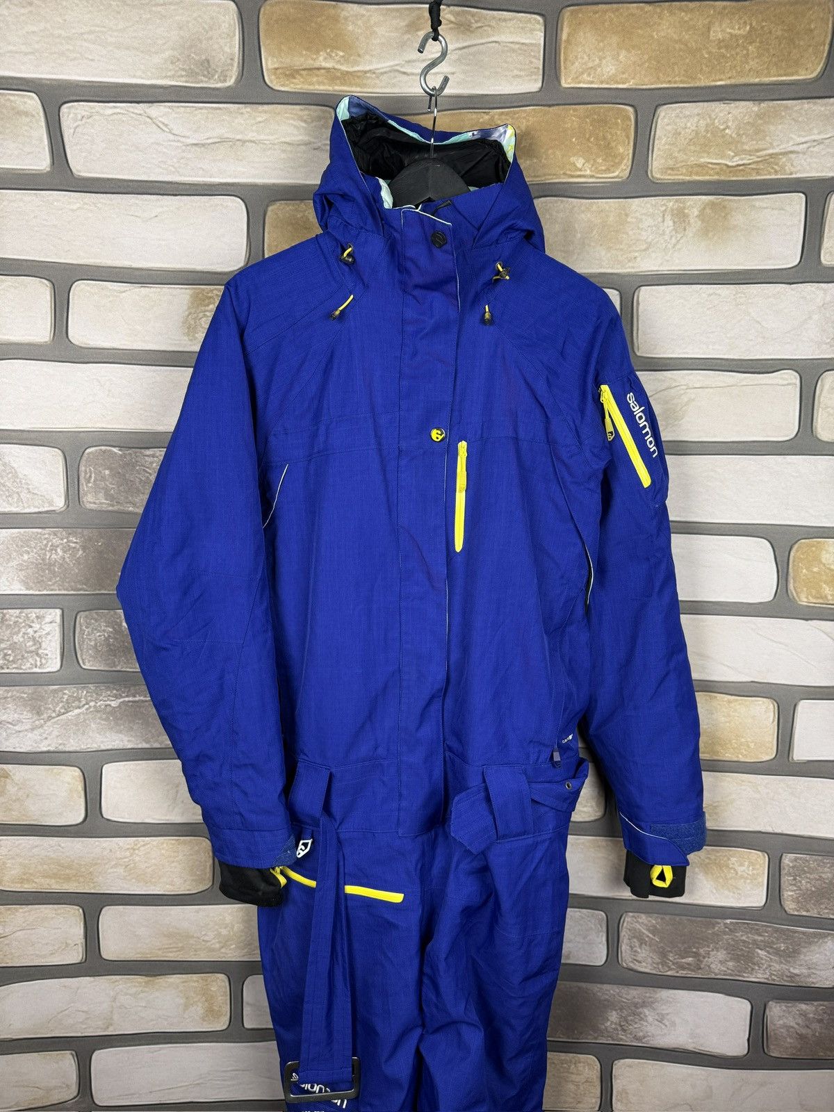 Salomon Very rare Salomon skisuit ski suit jacket pants Size US L / EU 52-54 / 3 - 1 Thumbnail