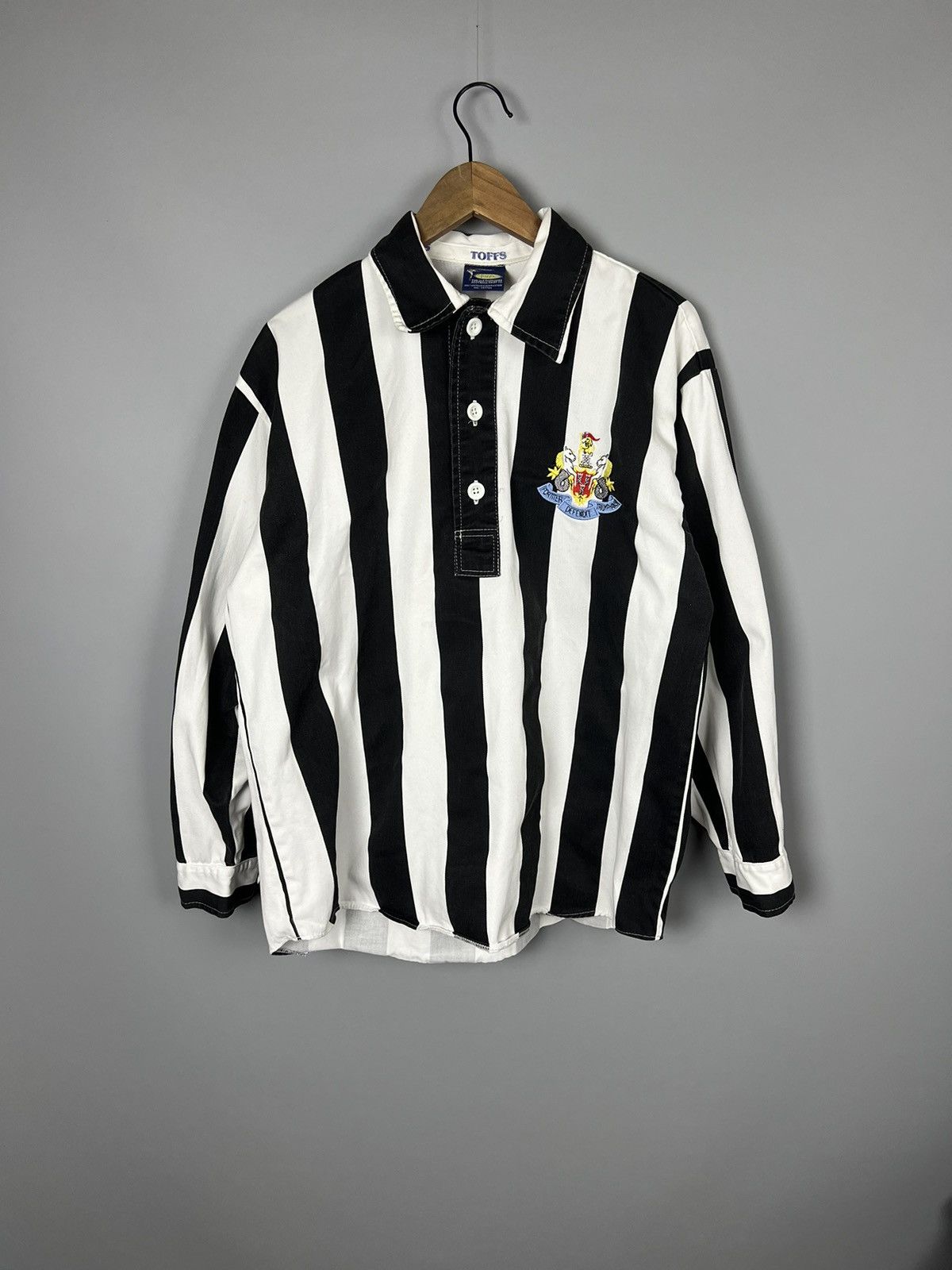 Toffs Vintage Jersey Newcastle United Long Sleeve Shirt Toffs Size US L / EU 52-54 / 3 - 1 Thumbnail