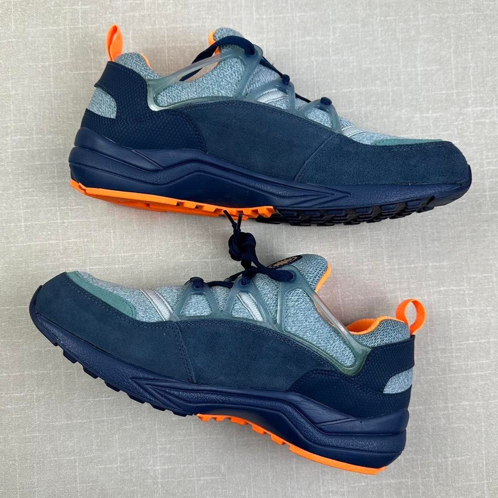 Nike 2015 Nike Air Huarache Light "Navy Citrus" Men 9.5 Size US 9.5 / EU 42-43 - 4 Thumbnail