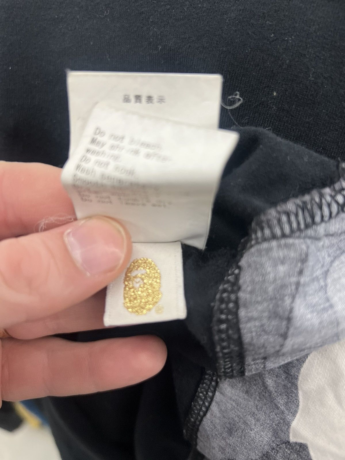 Bape A Bathing Ape Bape Spell Out Logo Glows Size US XL / EU 56 / 4 - 7 Thumbnail