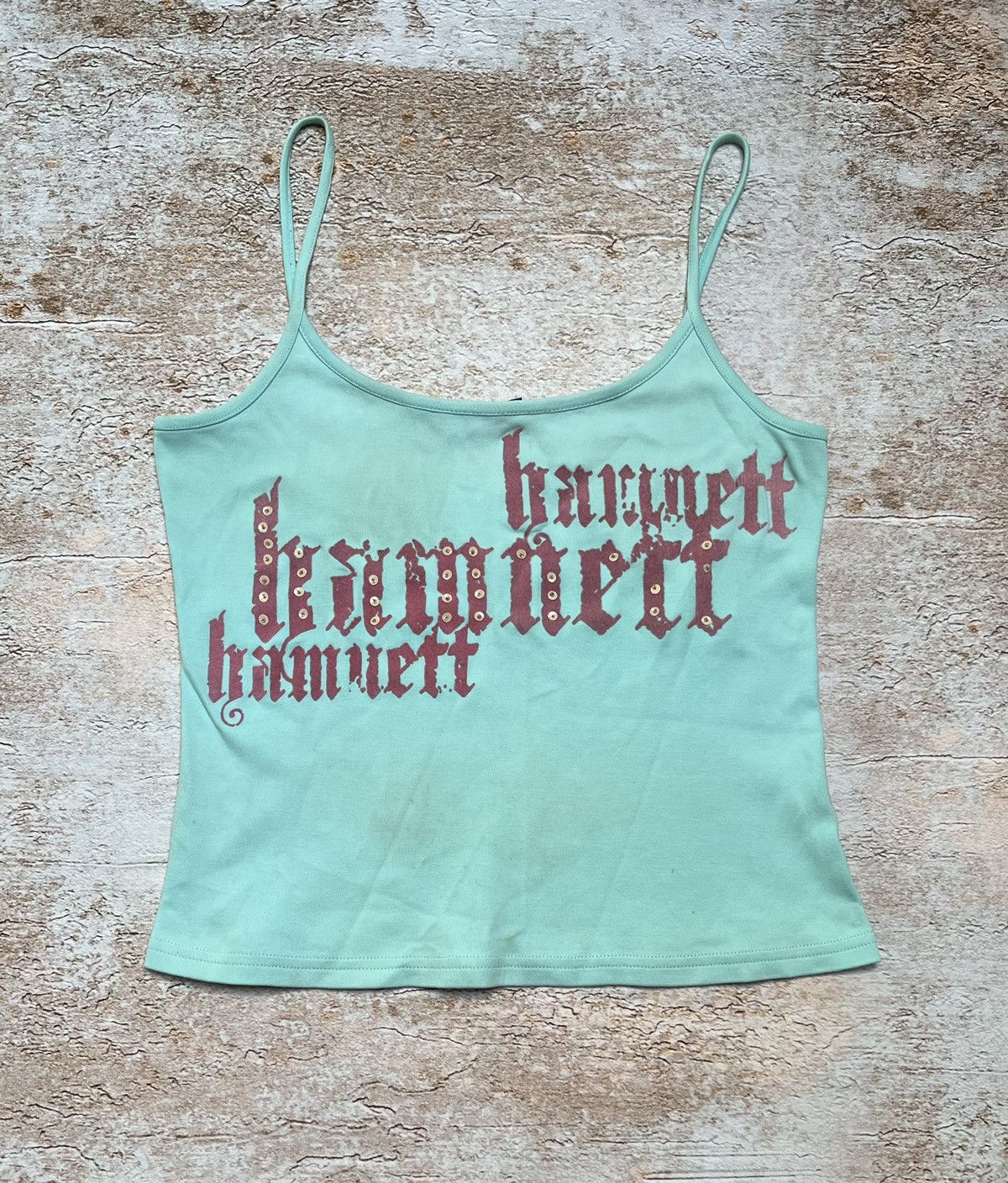 Katharine Hamnett London × Vintage Katharine Hamnett London vintage tank top Size M / US 6-8 / IT 42-44 - 1 Thumbnail