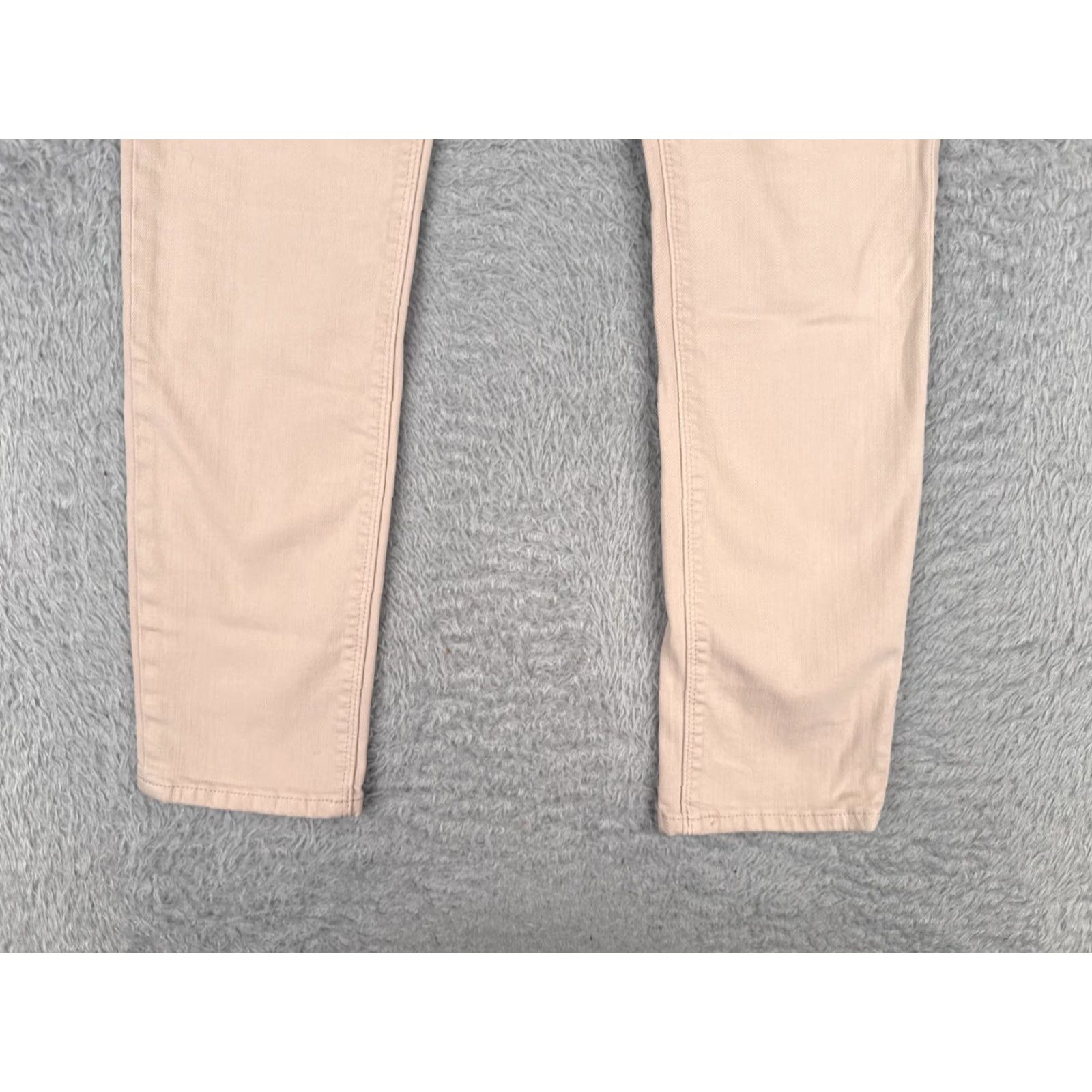 Lucky Brand VINTAGE Lucky Brand Jeans Women Skinny Mid Rise 27x28 Pink Cotton Blend Fall Spring Summer Winter Size 27" / US 4 / IT 40 - 2 Thumbnail