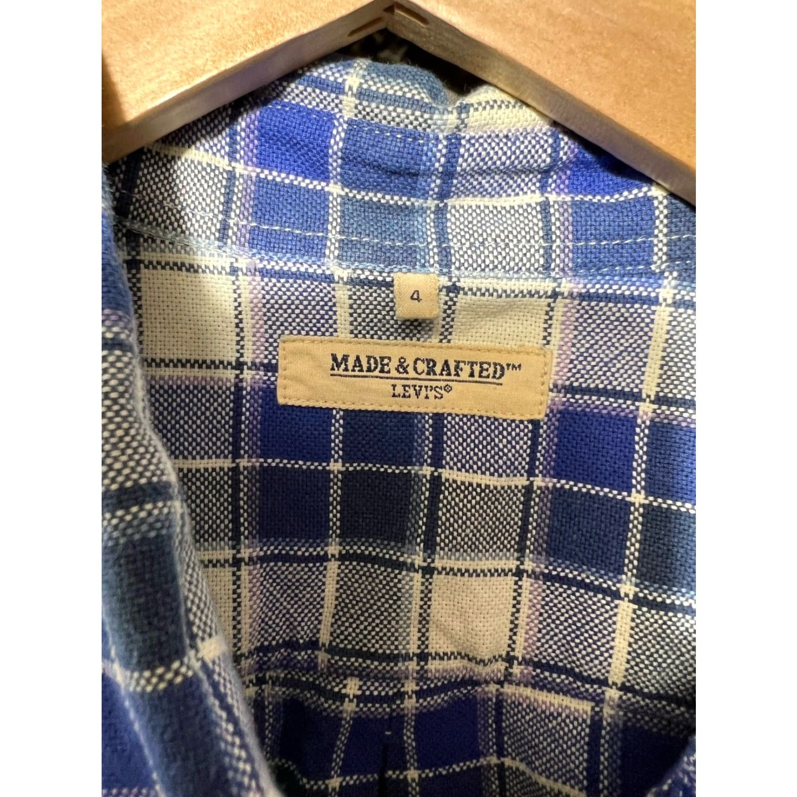 Levi's VINTAGE Levi's Womens Plaid Button up Long Sleeve 4 Flannel Shirt Red Cowgirl Work Casual Cotton 2 Breast Pockets Womens Size S / US 4 / IT 40 - 2 Thumbnail