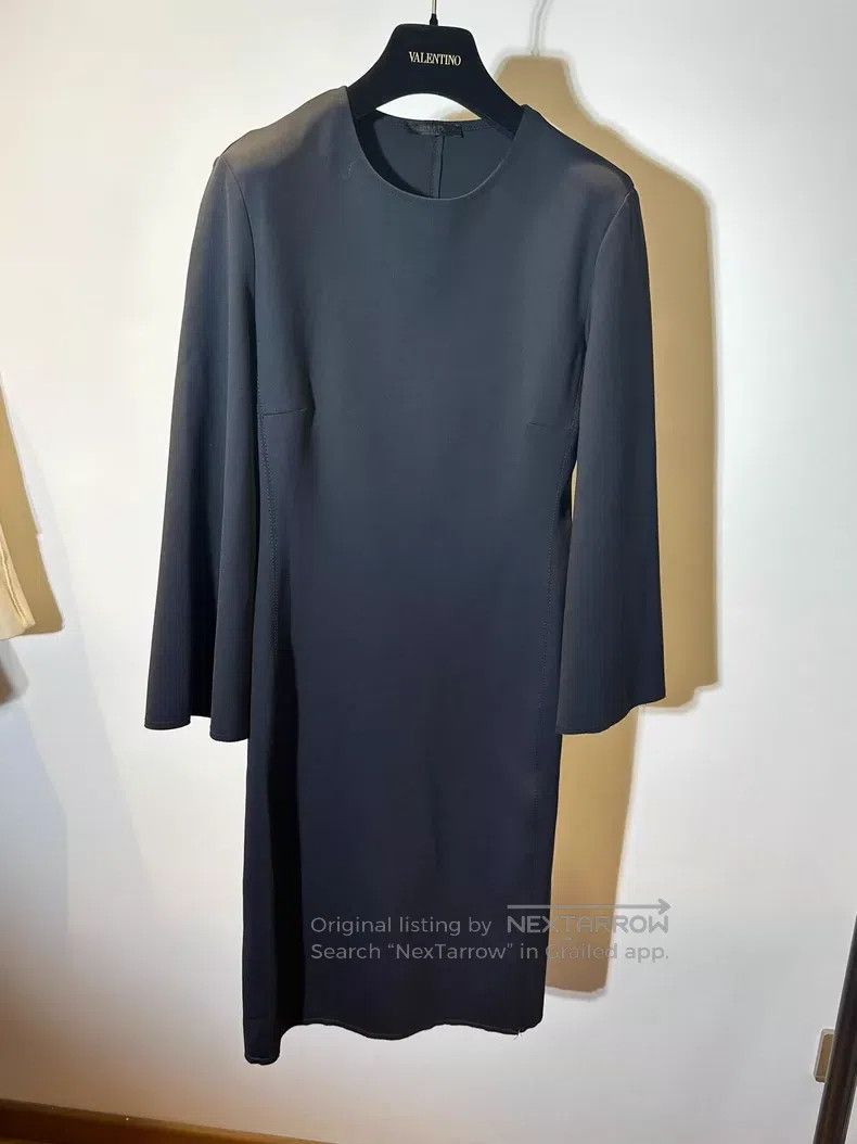 The Row The Row Black Long Sleeve Dress Size S / US 4 / IT 40 - 1 Thumbnail