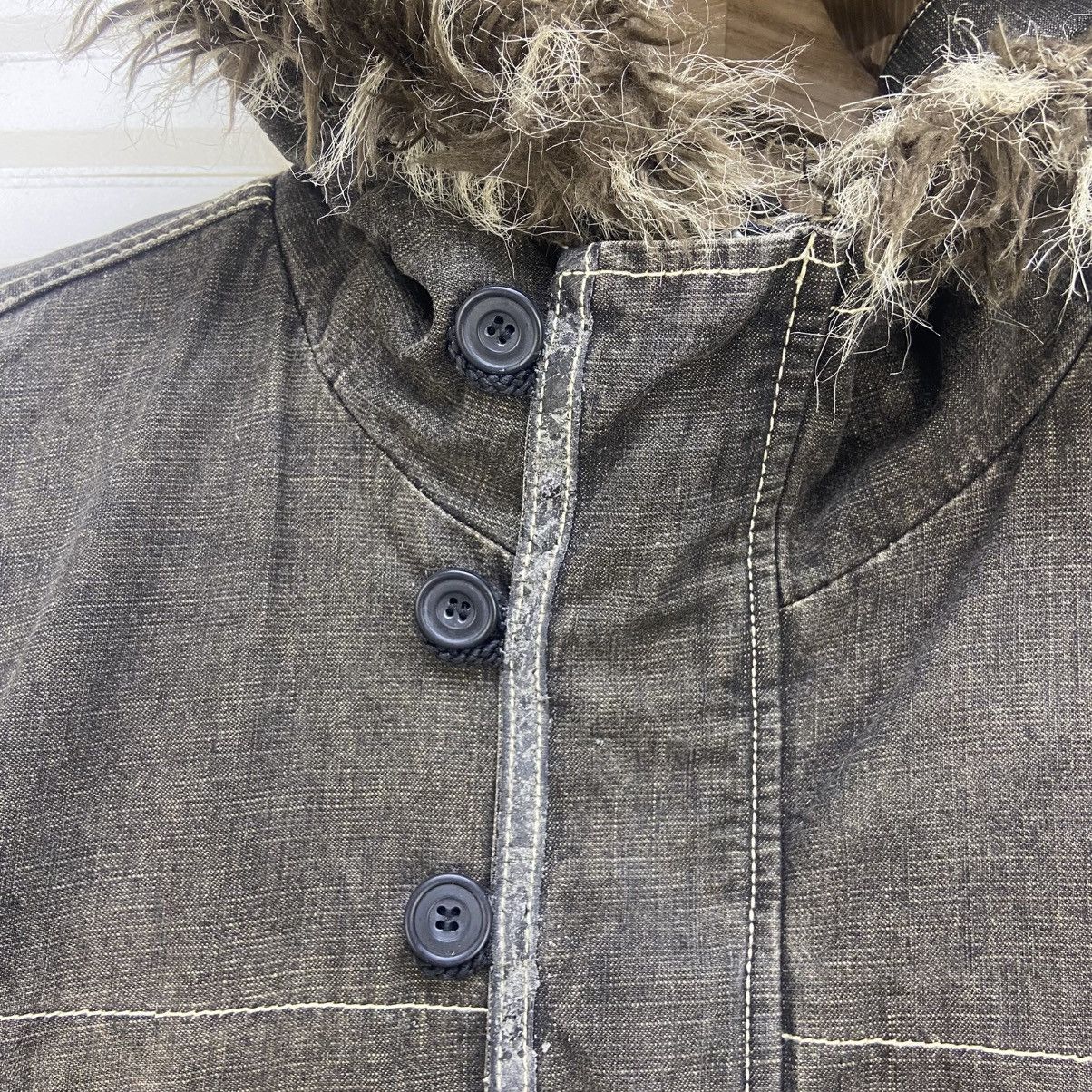 Japanese Brand Japanese Brand Allix Design Wear Denim Faux Fur Heavy Parka Size US M / EU 48-50 / 2 - 9 Thumbnail