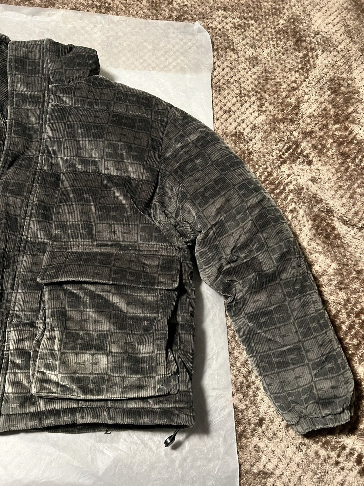 Half Evil HALF EVIL - 333 PUFFER (BLACK/GREY) LARGE Size US L / EU 52-54 / 3 - 8 Thumbnail