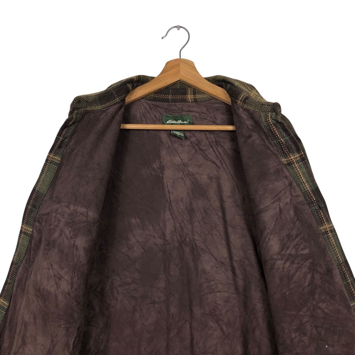 Flannel 📌Vintage Shirt Button Jacket Eddie Bauer Tartan Design Size US S / EU 44-46 / 1 - 16 Thumbnail