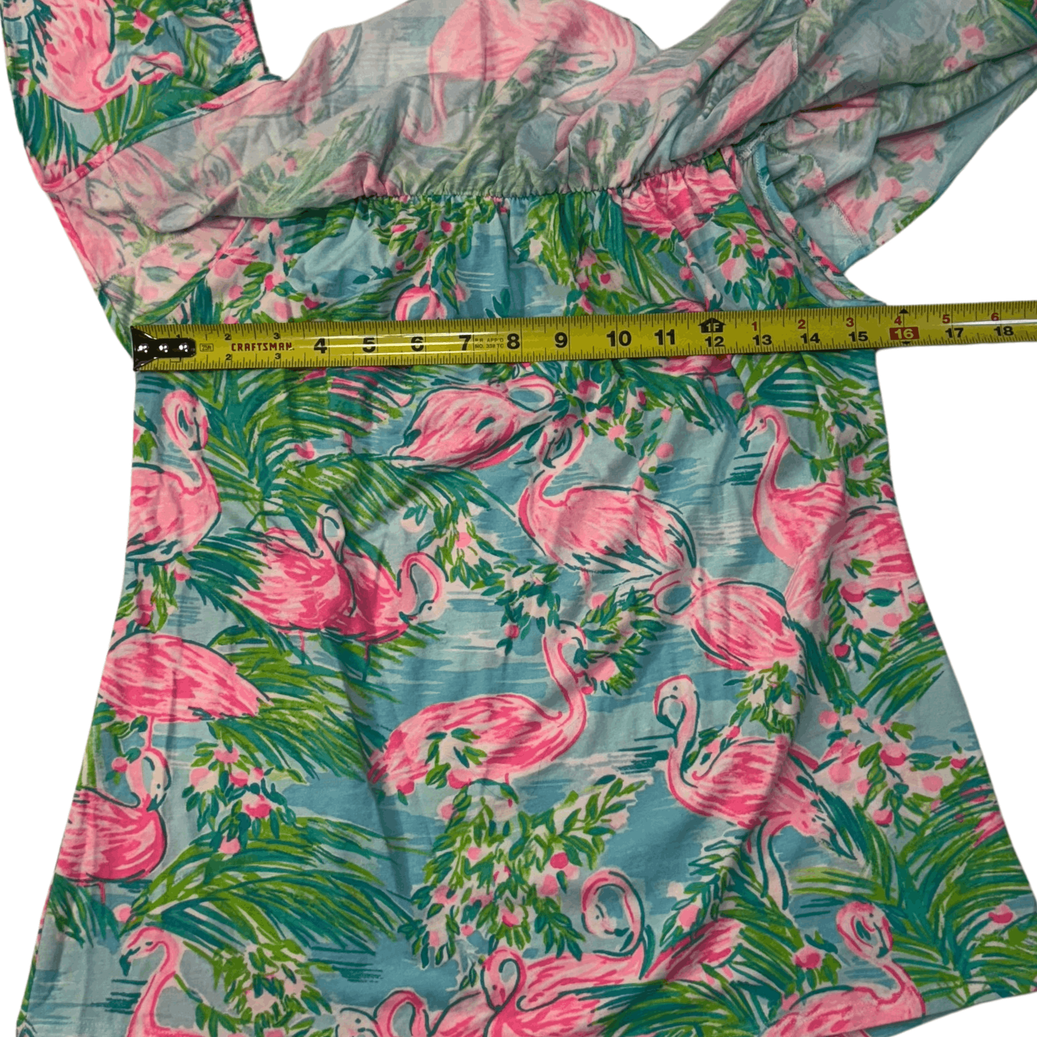 Lilly Pulitzer Flamingo Printed La Fortuna Top Size M / US 6-8 / IT 42-44 - 6 Thumbnail