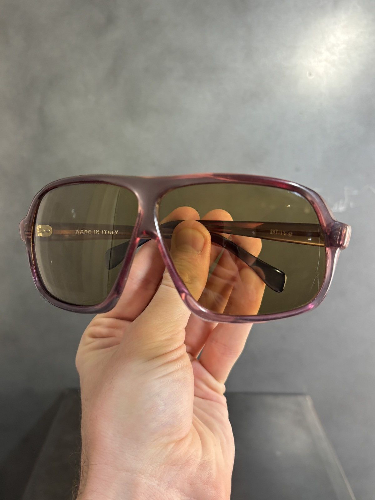 Other × Vintage 1960s Crystal Glass Sunglasses True Vintage Piave Aviators Size ONE SIZE - 6 Thumbnail