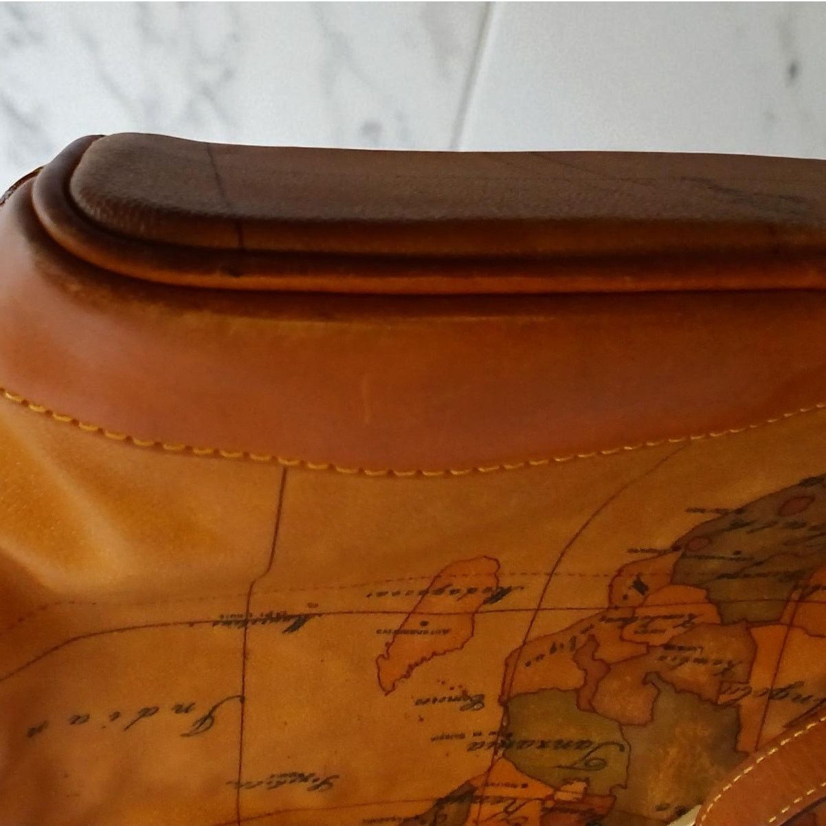 Alviero Martini Authentic Alviero Martini Classe World Map Bucket Bag Size ONE SIZE - 9 Thumbnail