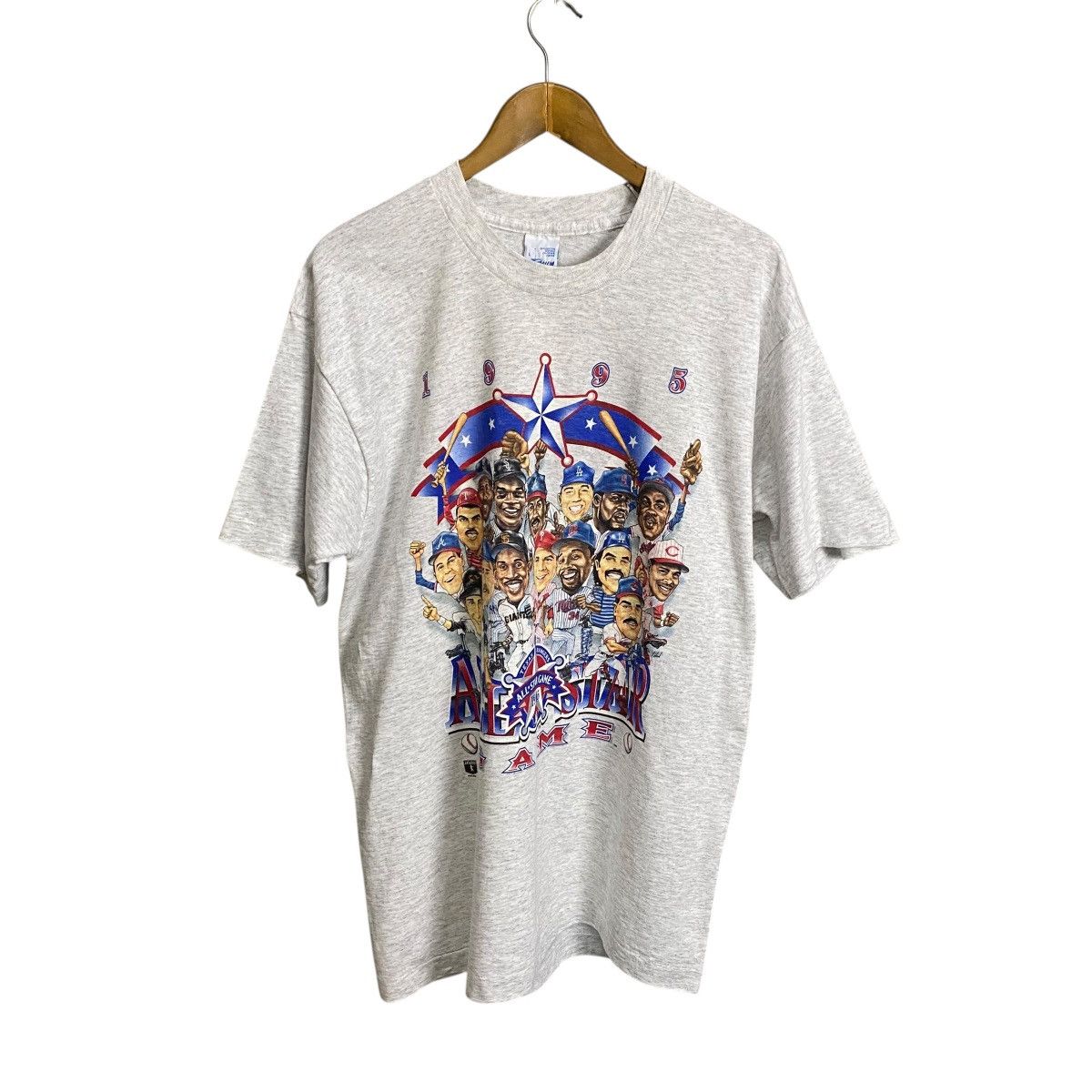 Vintage Deadstock 💥💥Vintage 90 MLB Texas Ranjer tee Size US L / EU 52-54 / 3 - 4 Thumbnail