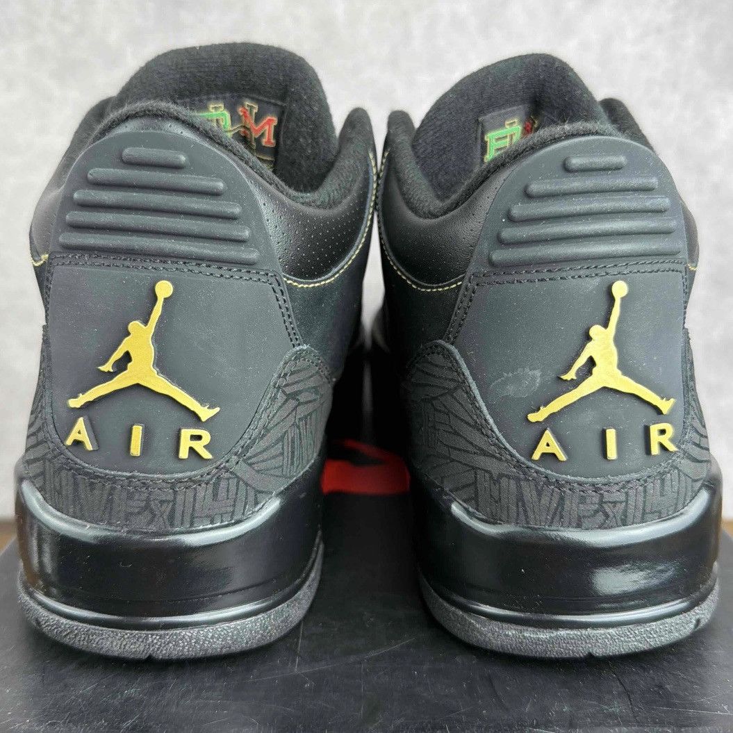 Jordan Brand Air Jordan 3 Retro Black History Month Size 10 455657-001 OG Size US 10.5 / EU 43-44 - 6 Thumbnail