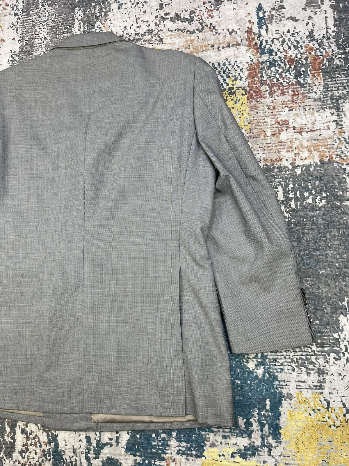 Burberry Vintage Burberrys Monogram Button Peak Lapel Blazer Size US M / EU 48-50 / 2 - 9 Thumbnail