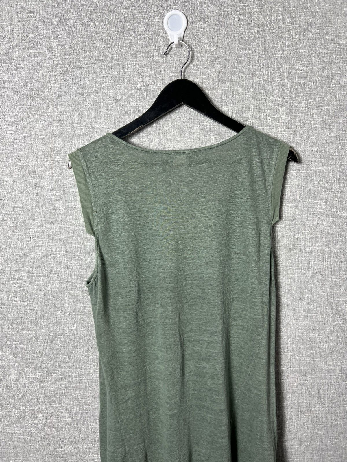Transit TRANSIT PAR SUCH Linen Relaxed Sleeveless Blouson Midi Dress Size L / US 10 / IT 46 - 12 Thumbnail