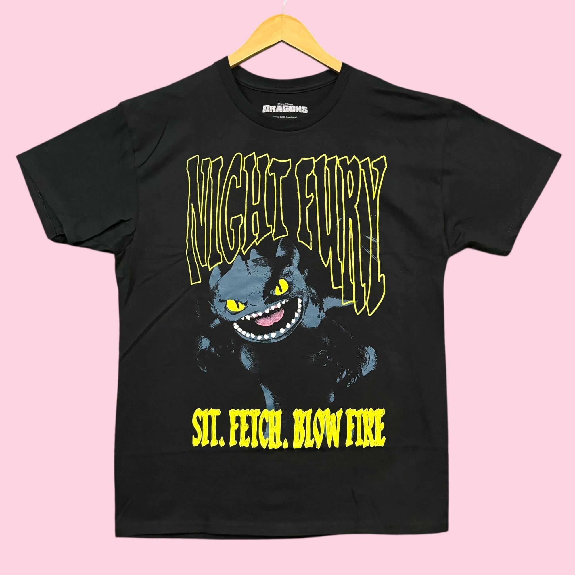 Other Dreamworks Dragons Toothless Sit Fetch Blow Fire Tee L Size US L / EU 52-54 / 3 - 1 Thumbnail