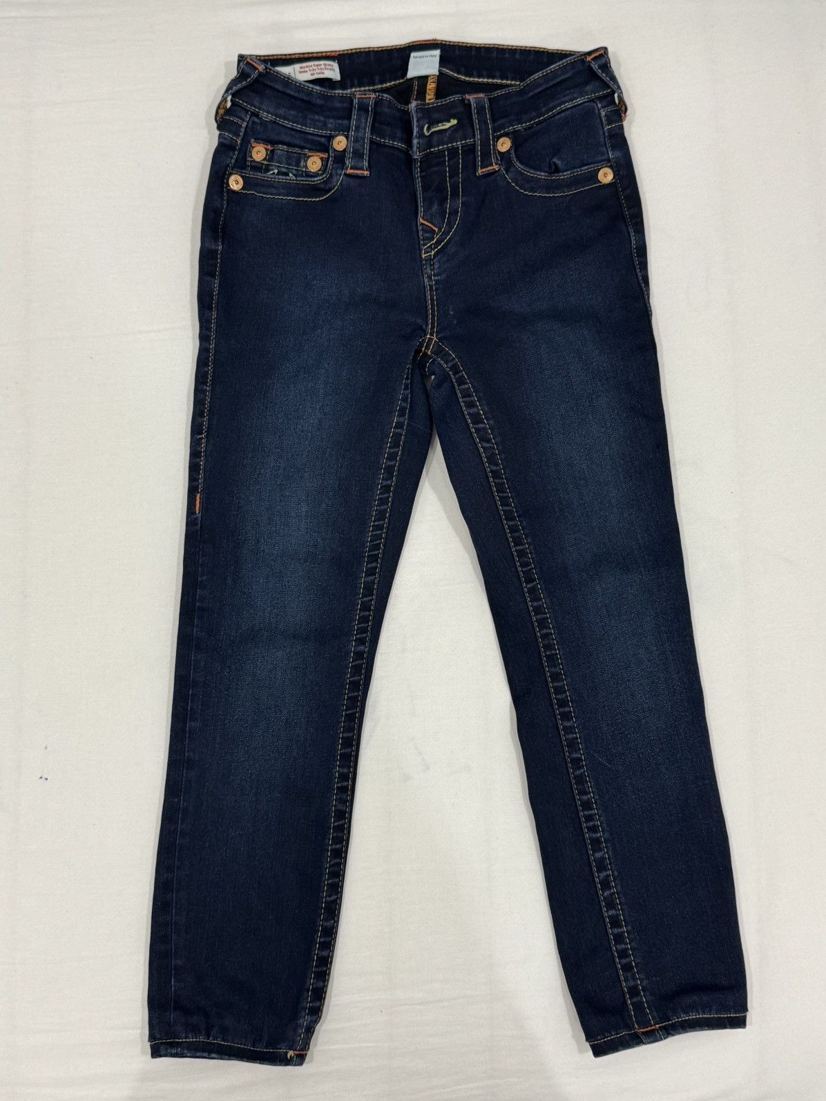 True Religion True Religion Halle Mid Rise Super Skinny Jeans Womens 26 Size 26" / US 2 / IT 38 - 1 Thumbnail