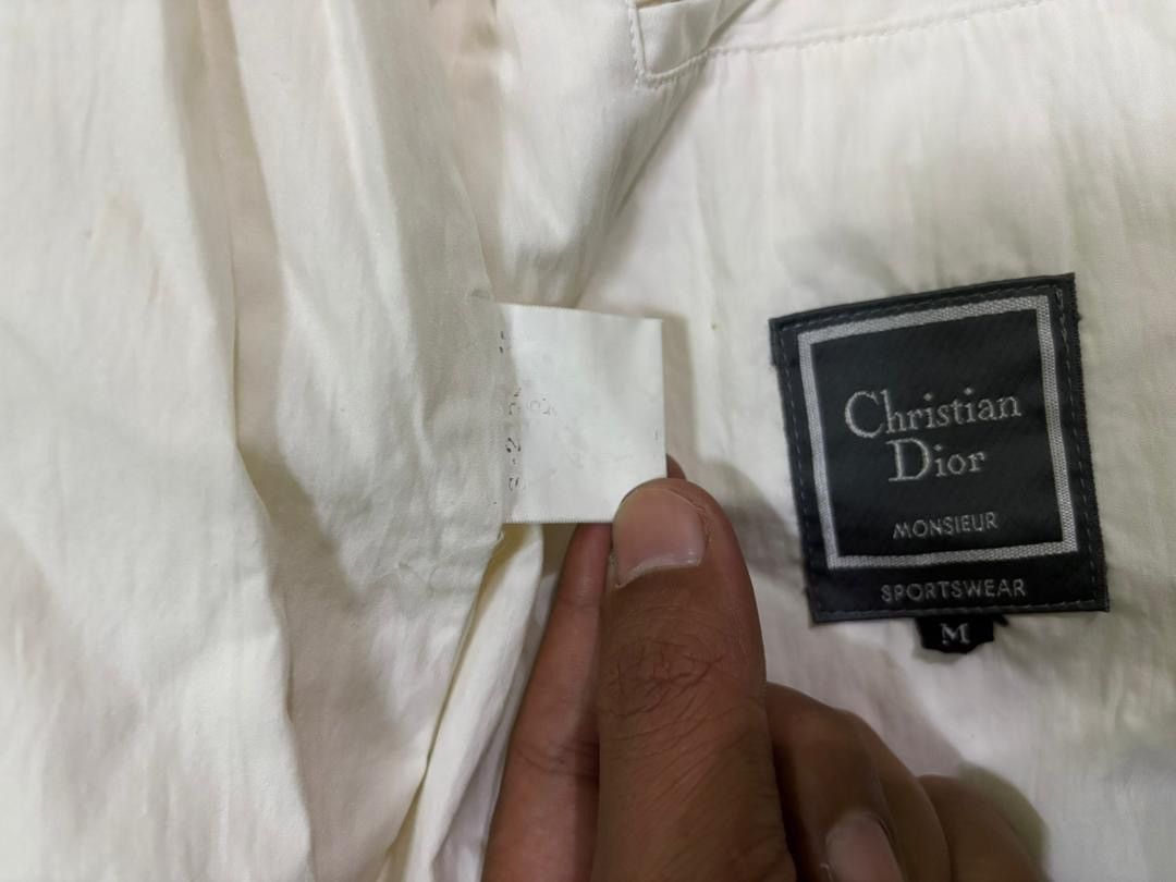 Christian Dior Monsieur Vtg Christian Dior White Jacket Design Size US M / EU 48-50 / 2 - 11 Thumbnail