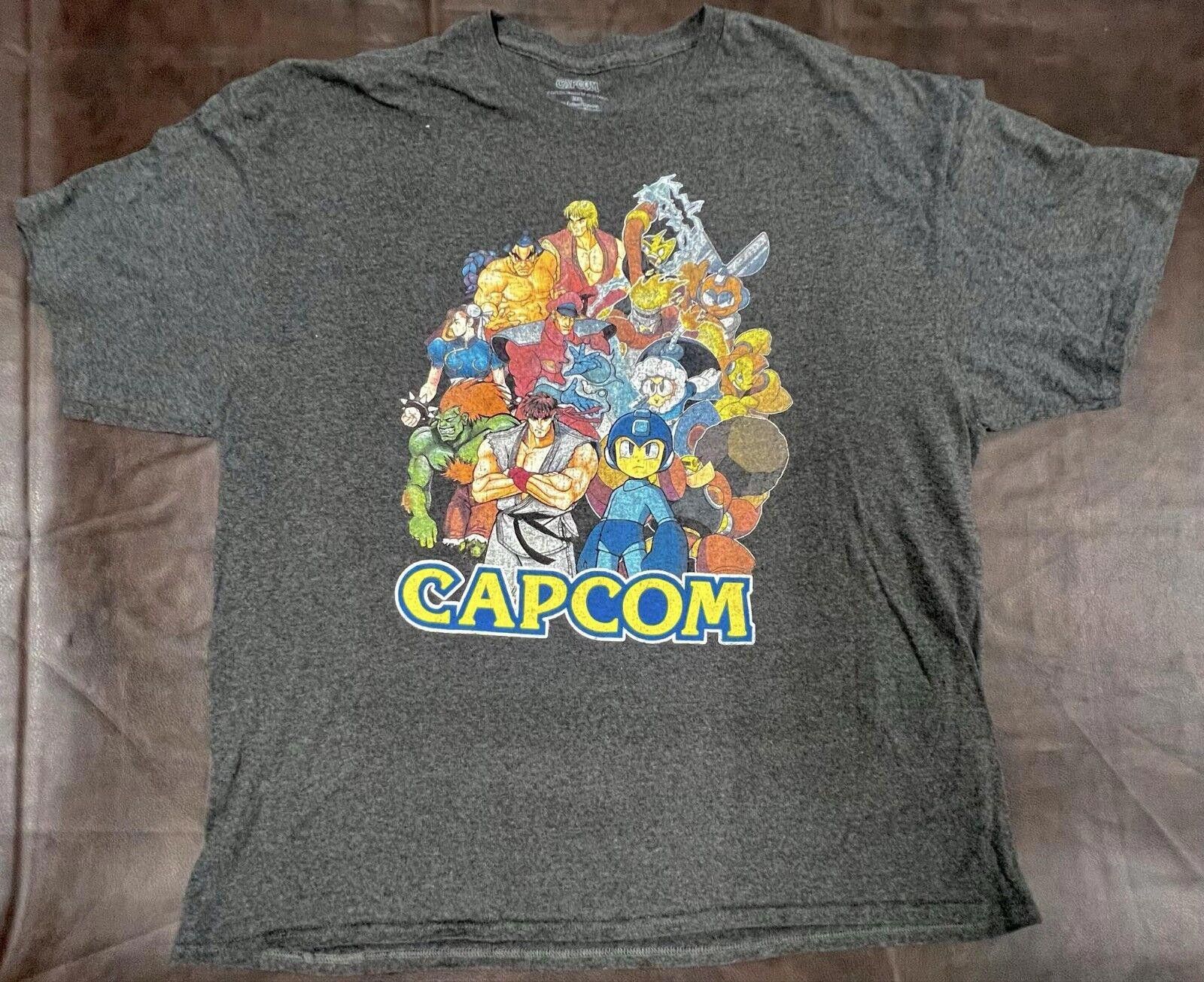 Designer Capcom Video Game Mega Man Street Fighter Licensed Size US XXL / EU 58 / 5 - 1 Thumbnail