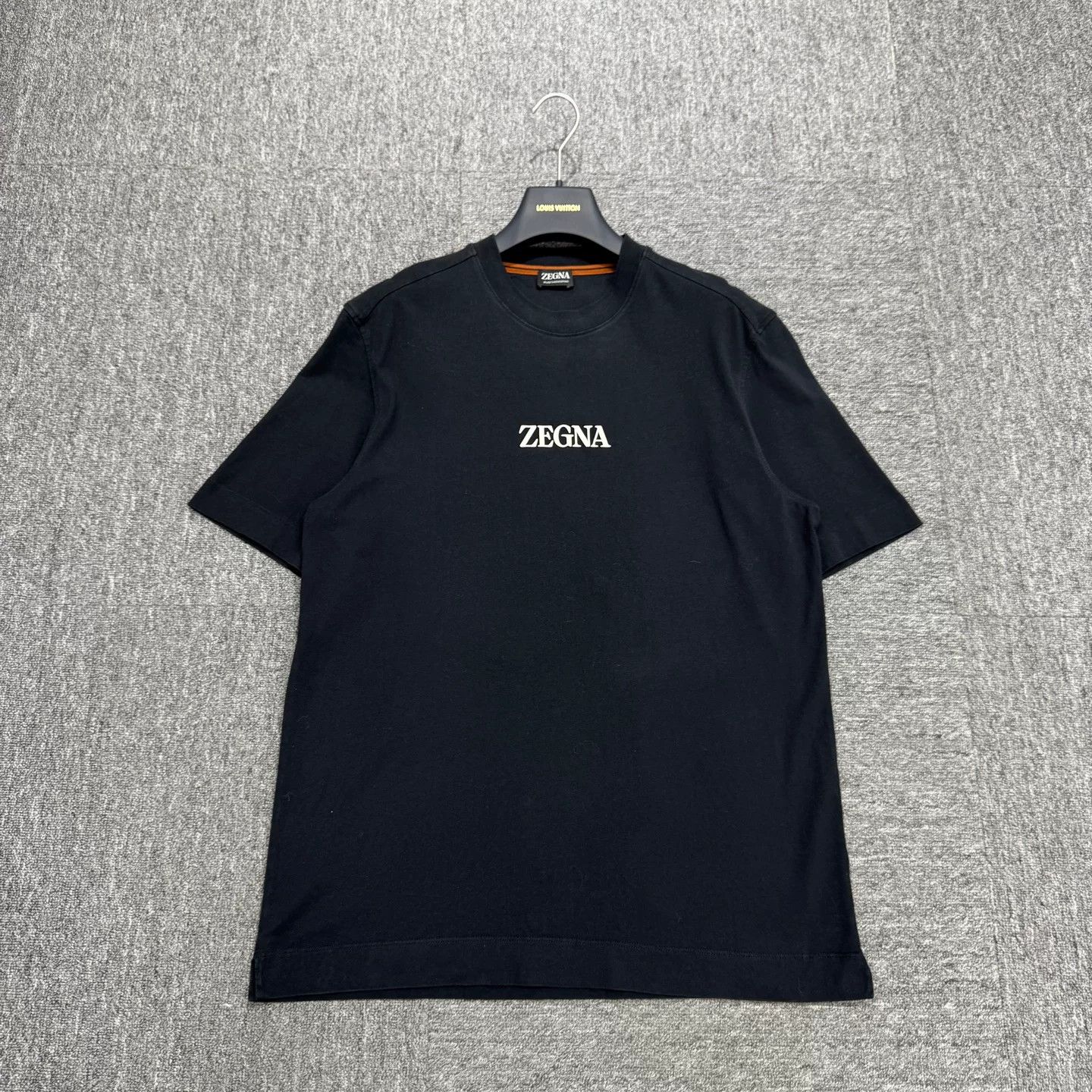 Ermenegildo Zegna Zegna Letter Print Short-Sleeve Top Size US M / EU 48-50 / 2 - 1 Thumbnail