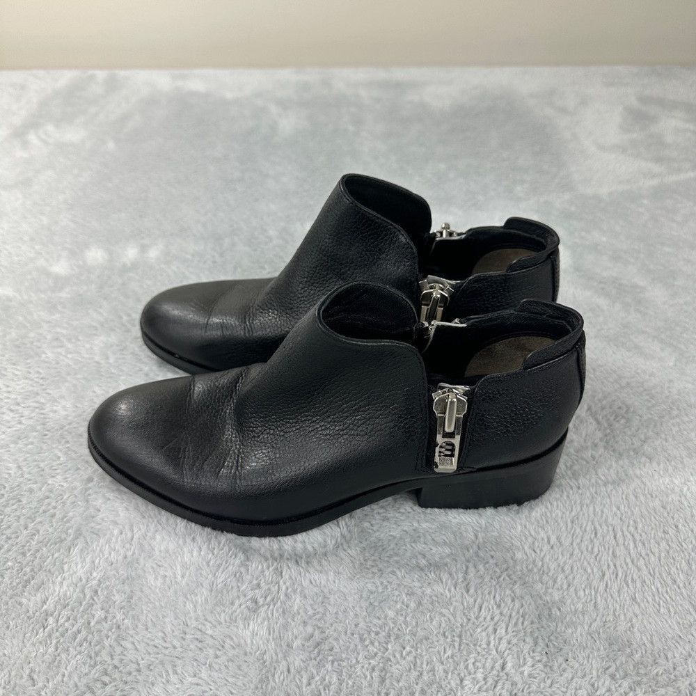 3.1 Phillip Lim 3.1 Phillip Lim Alexa Leather Ankle Booties SHE6-T186SPX Bl Size US 5 / IT 35 - 7 Thumbnail