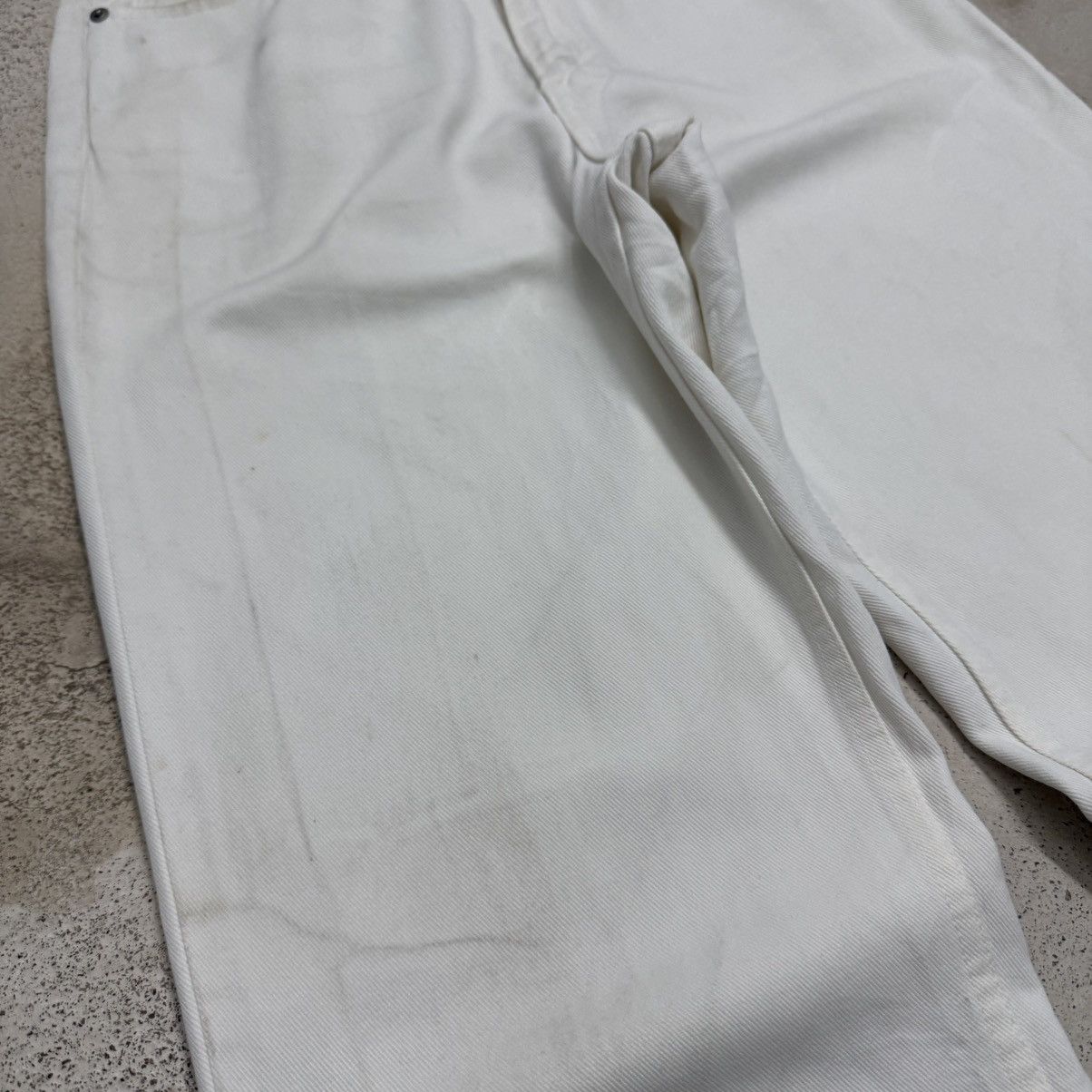 Levi's Vintage 96’s Levis Wide Straight Japan Stretch Denim Pants Size 30" / US 8 / IT 44 - 6 Thumbnail