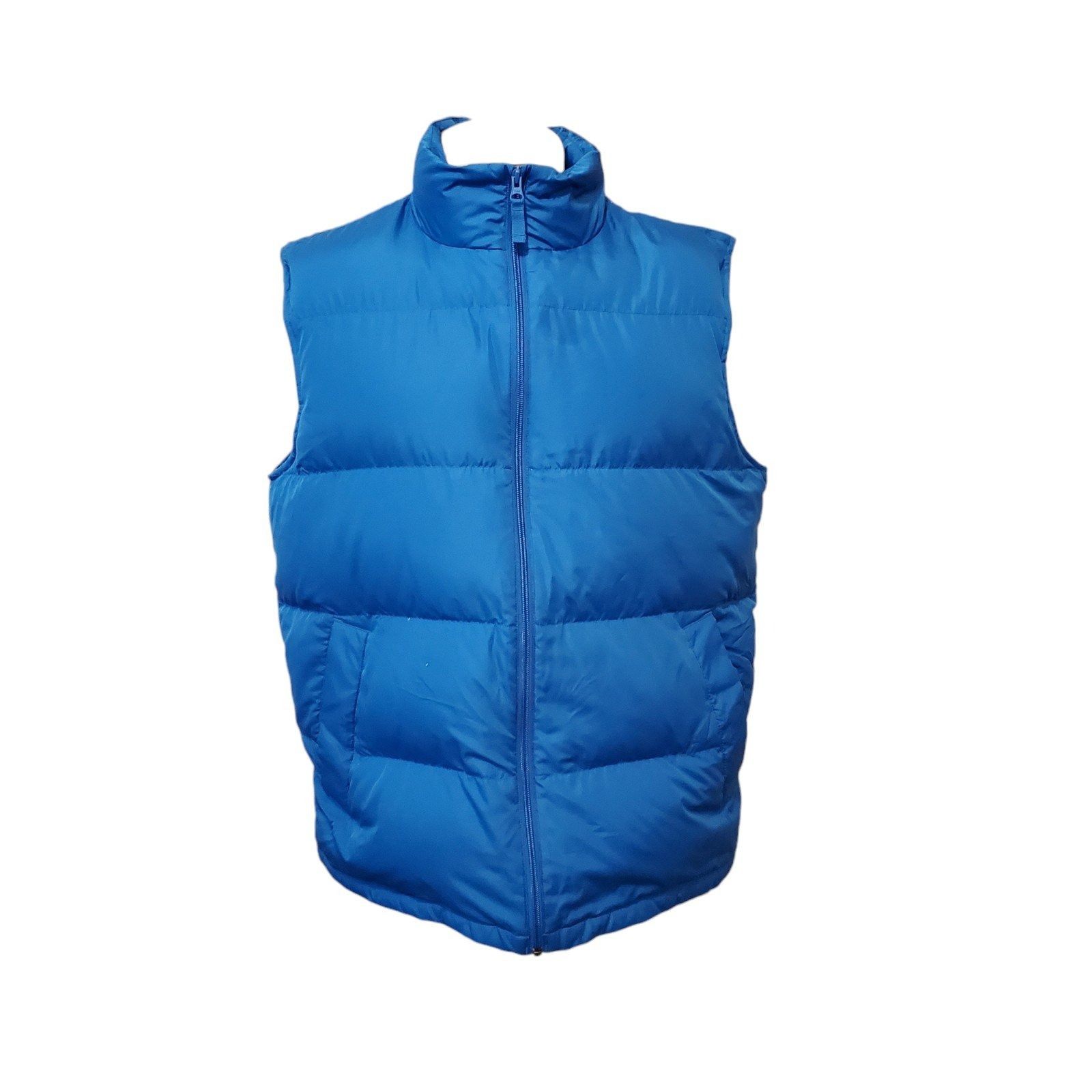 Lands' End Lands' End Puffer Vest Packable Unisex Down Feather Vest Blu Size US L / EU 52-54 / 3 - 1 Thumbnail