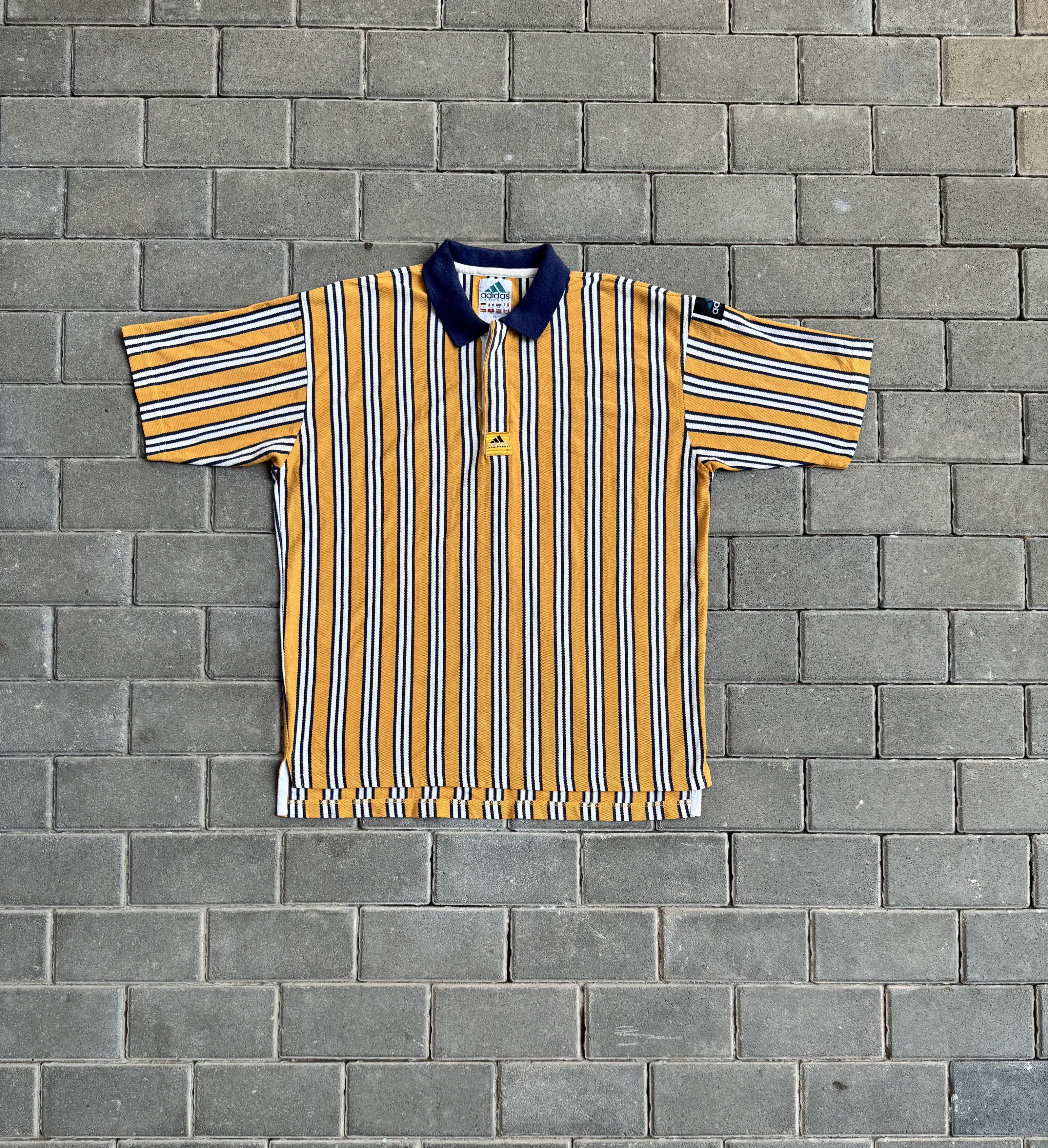 Adidas Adidas Equipment Polo Shirt T-Shirt Vintage Retro 90s Size US XL / EU 56 / 4 - 1 Thumbnail
