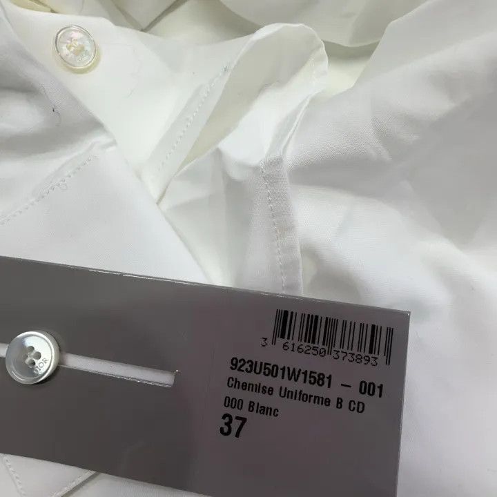 Other Dior Casual White Long Sleeve Shirt 0079-2507 Size XS / US 0-2 / IT 36-38 - 6 Thumbnail