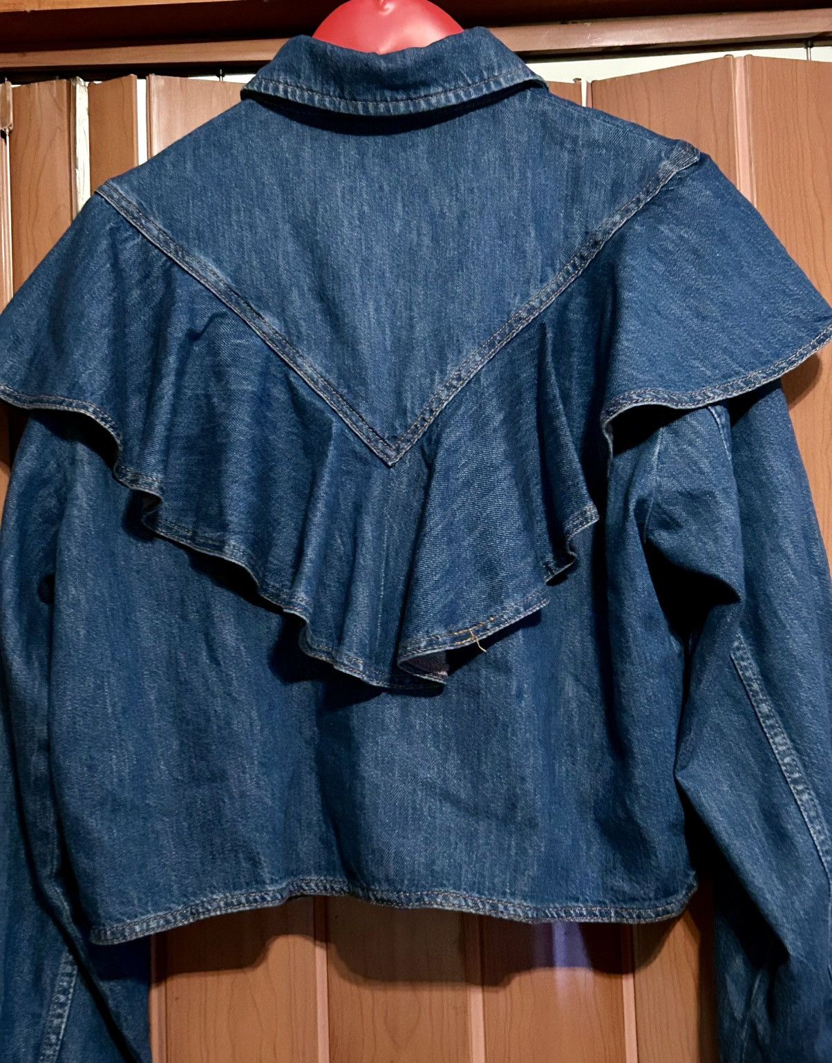 H&M H&M Denim ruffles button down shirt Size M / US 6-8 / IT 42-44 - 11 Thumbnail