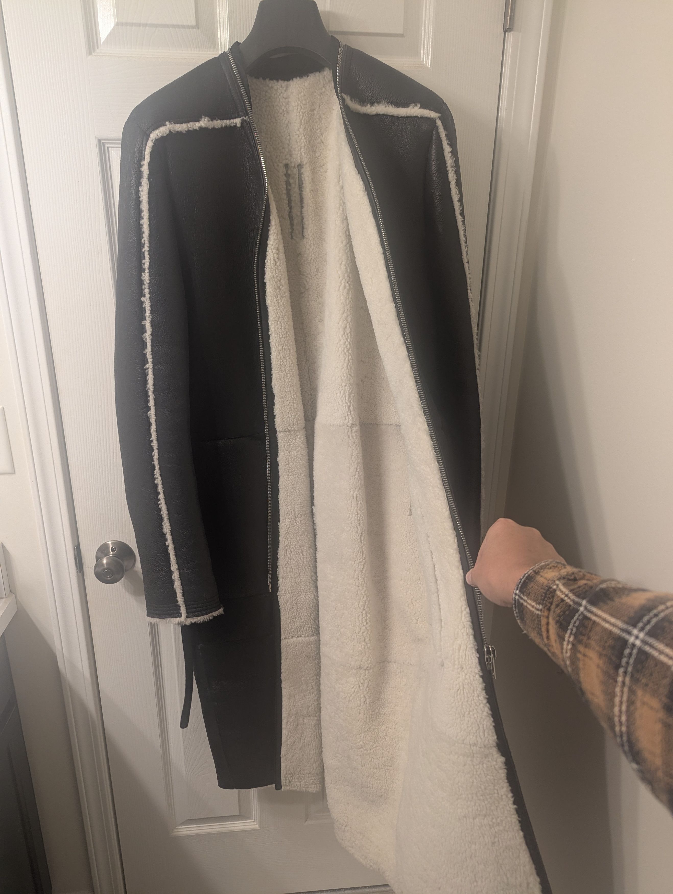 Rick Owens RICK OWENS FW21 GETHSEMANE KLAUS COAT Size US L / EU 52-54 / 3 - 7 Thumbnail