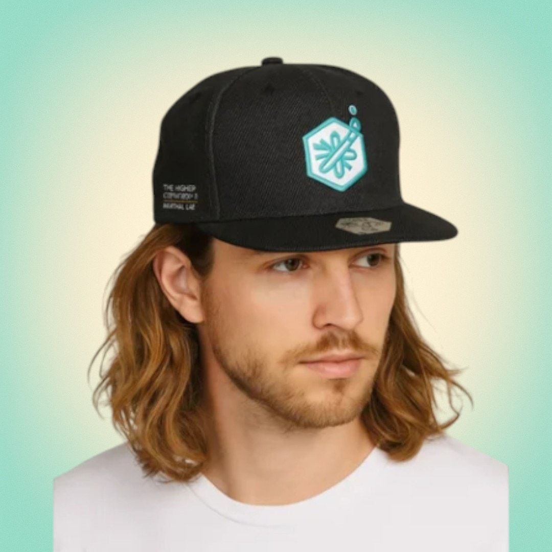 Grassroots California Hemp Satin Lined Snapback Black Grassroots Size ONE SIZE - 1 Thumbnail