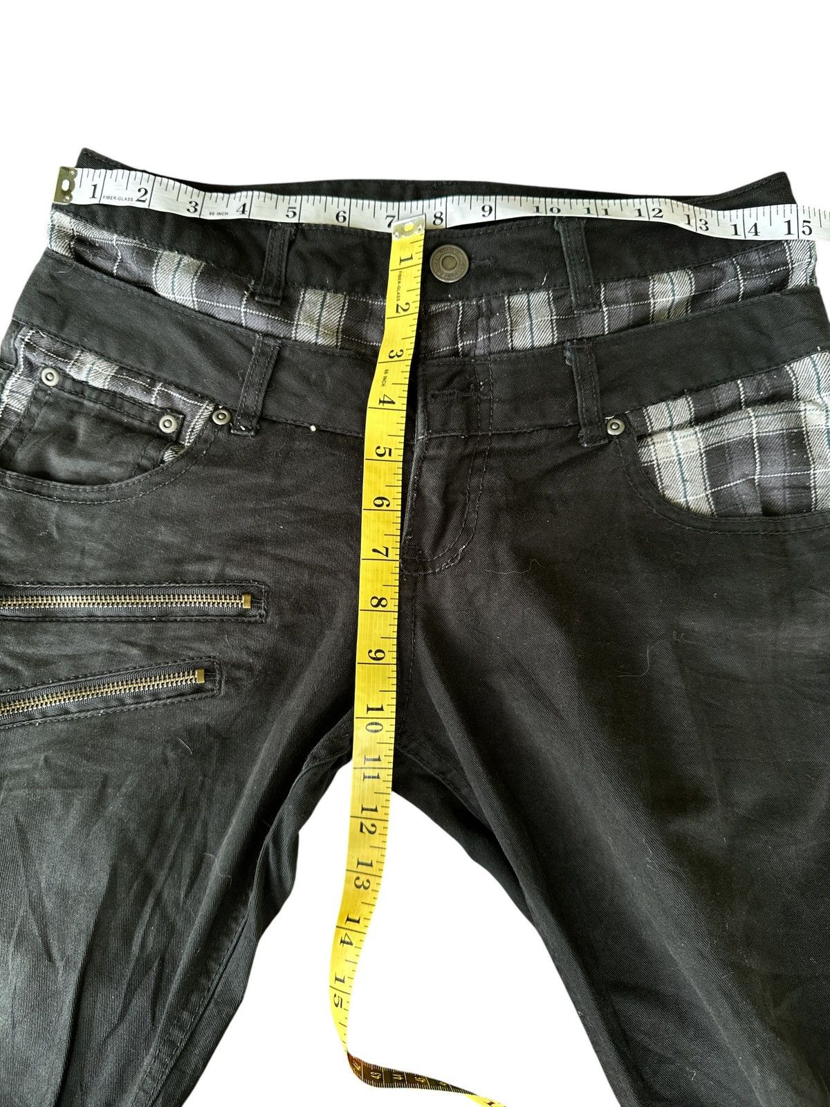 Kapital Unbrand double waist superblack 30x39 Size US 30 / EU 46 - 6 Thumbnail