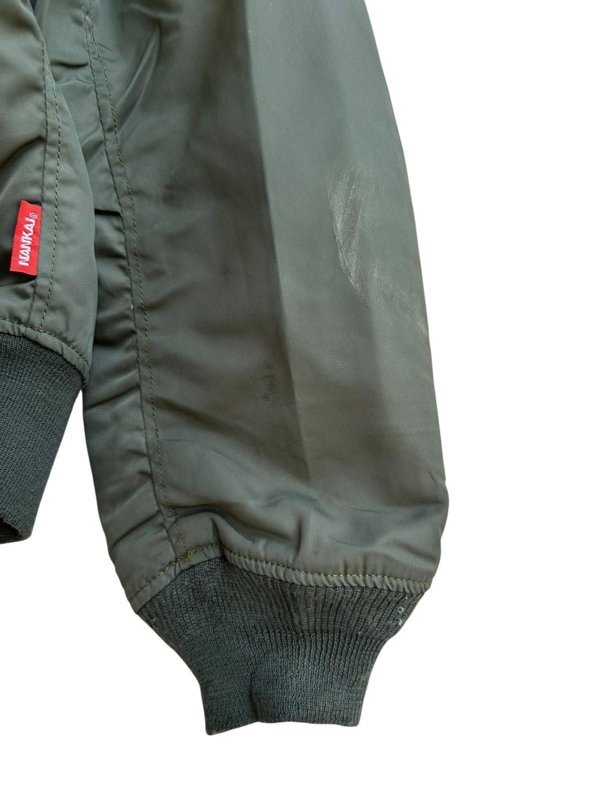 Japanese Brand Vintage Nankai Air Fighter Bomber Jacket Size US L / EU 52-54 / 3 - 5 Thumbnail