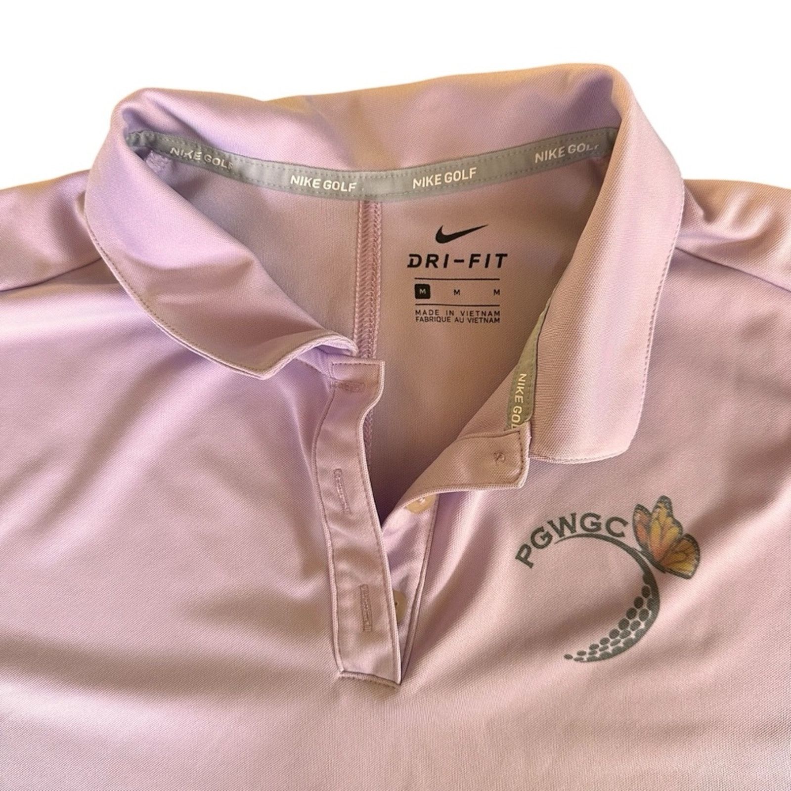 Nike Nike Dri-FIT Golf Polo – Lavender – Size M – EUC Size M / US 6-8 / IT 42-44 - 2 Thumbnail