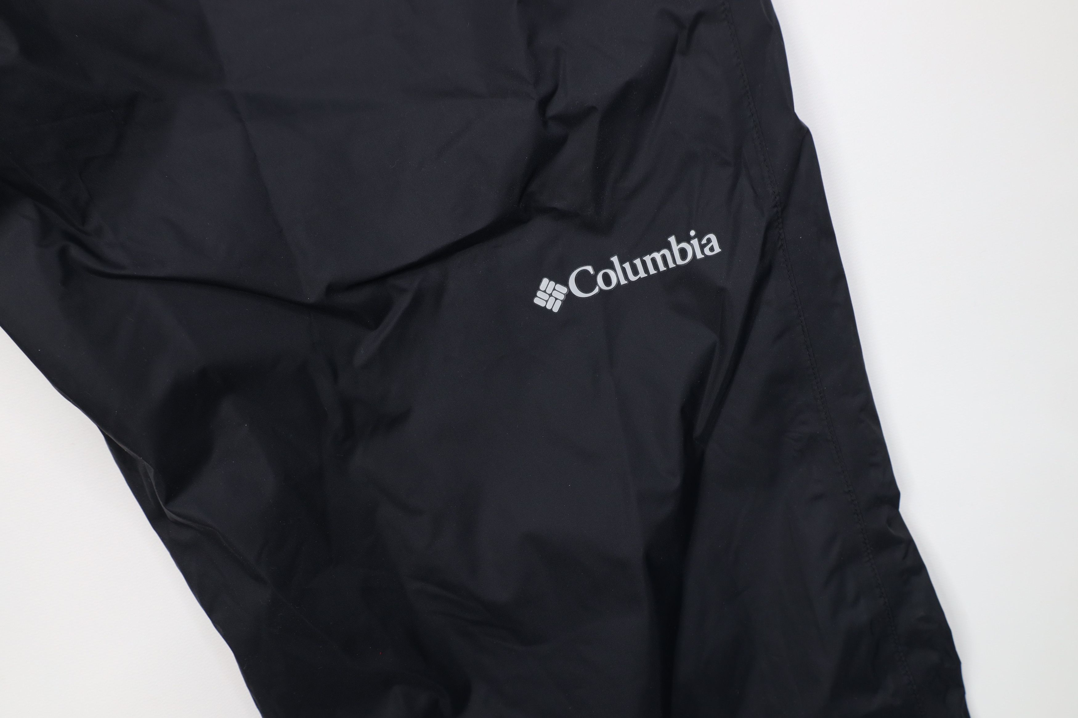 Columbia Vintage Y2K Columbia Wide Leg Waterproof Rain Pants Black Size US 38 / EU 54 - 5 Thumbnail