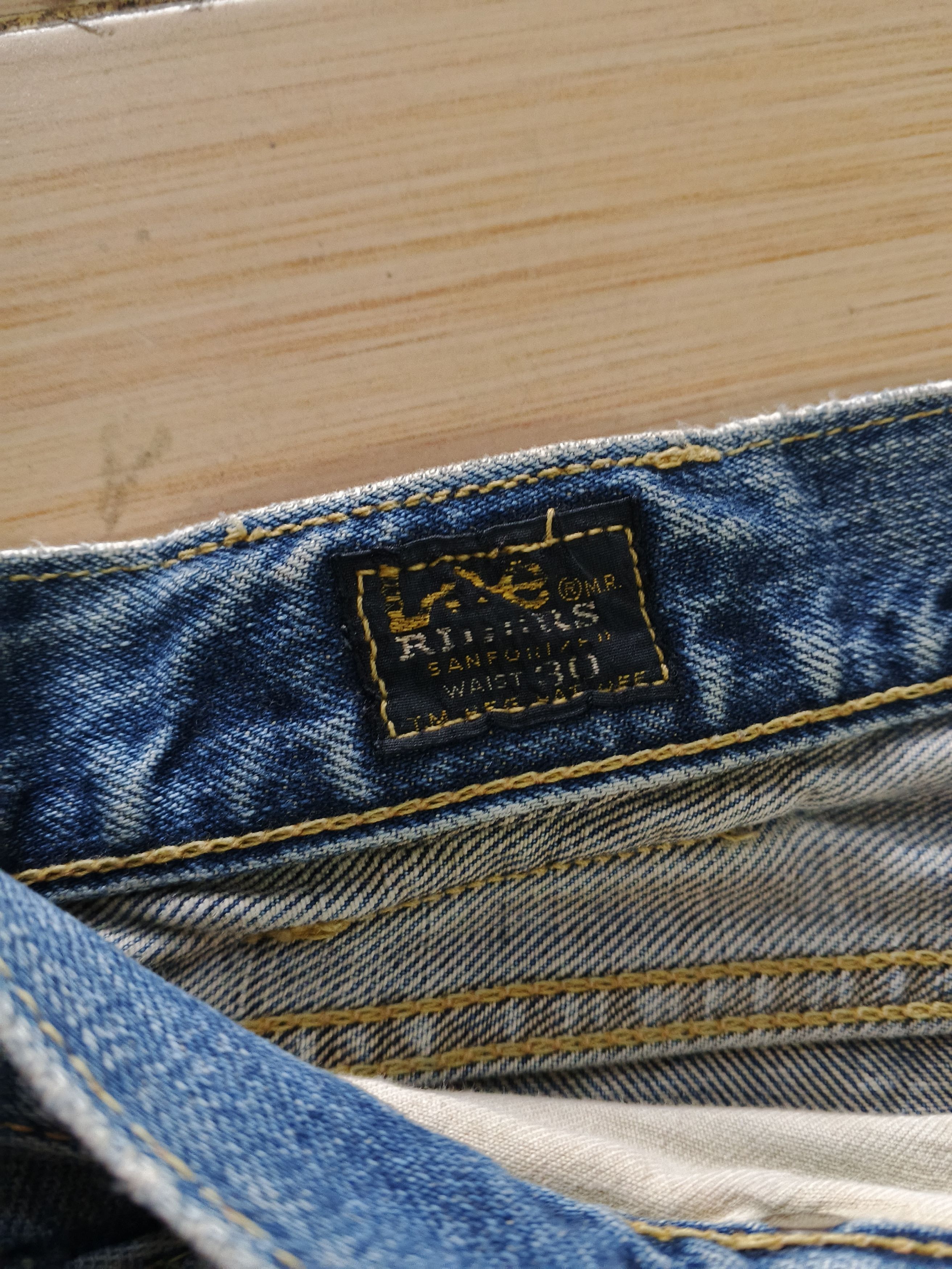 Lee Vintage Lee Riders Size US 30 / EU 46 - 7 Thumbnail