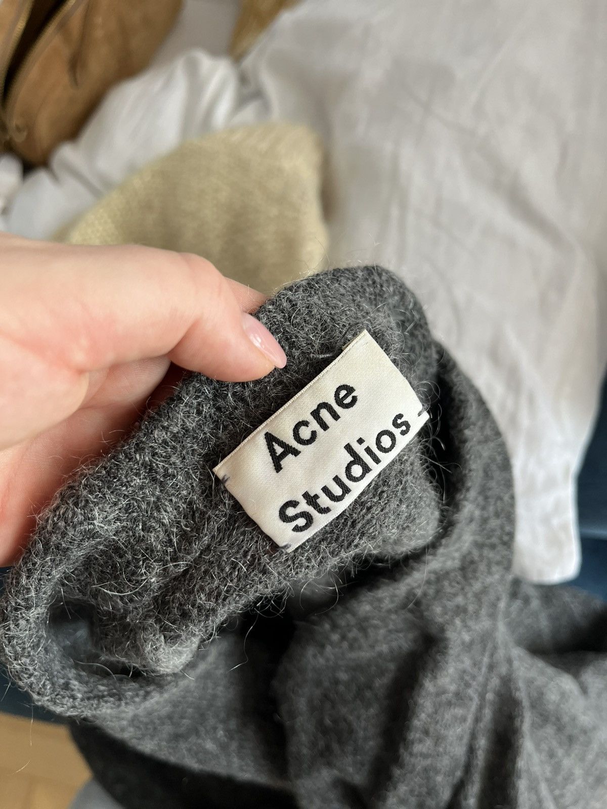 Acne Studios Acne studios raya long cardigan xs grey Size XS / US 0-2 / IT 36-38 - 5 Thumbnail
