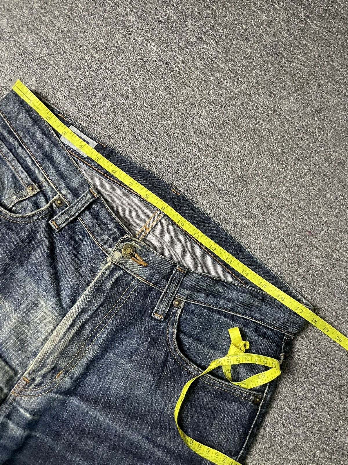 Edwin × Japanese Brand × Vintage Vintage EDWIN Men’s Straight Jeans (91) Size US 35 - 5 Thumbnail