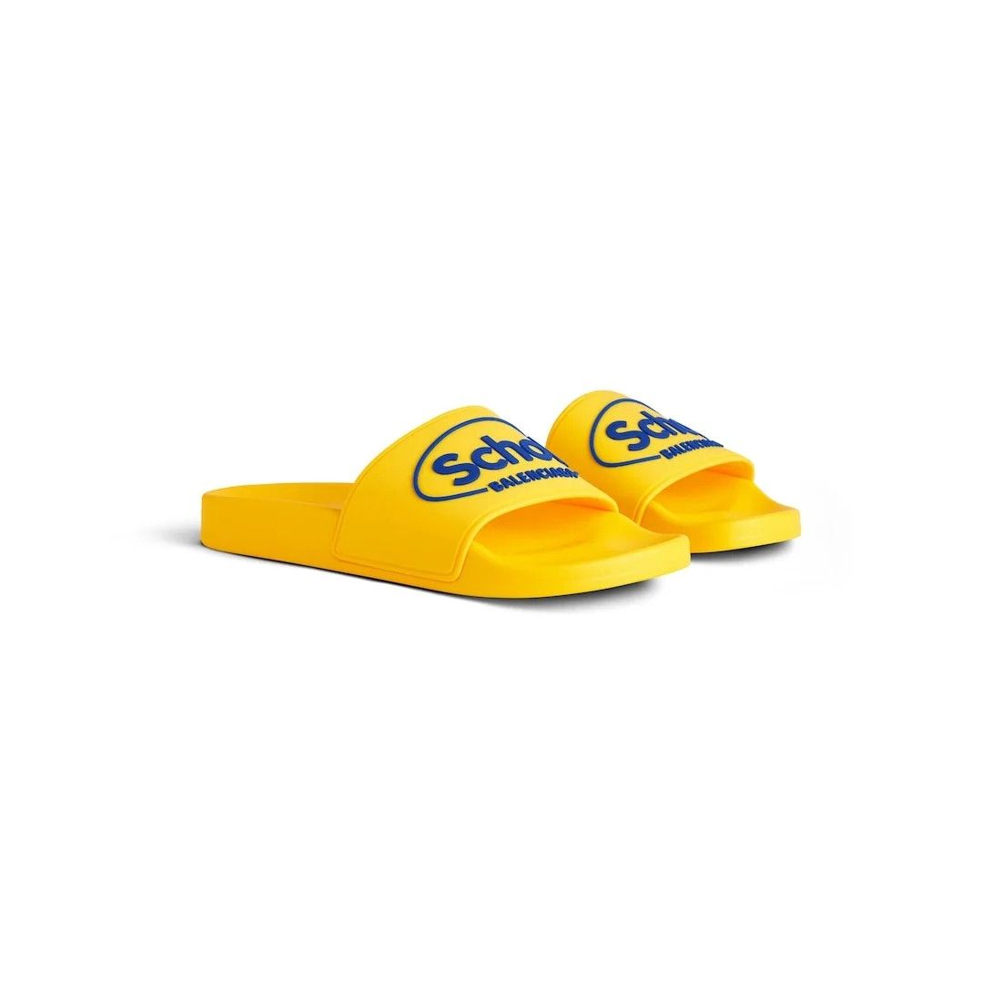 Balenciaga o1w1db10526 Scholl Pool Slide Sandals in Yellow Size US 12 / EU 45 - 2 Thumbnail
