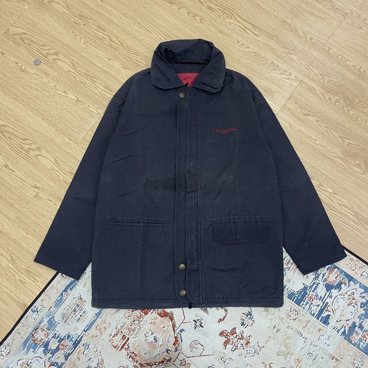 Christian Dior Monsieur CD Sport Casual Jacket With Hidden Hoodie Size US XL / EU 56 / 4 - 1 Thumbnail