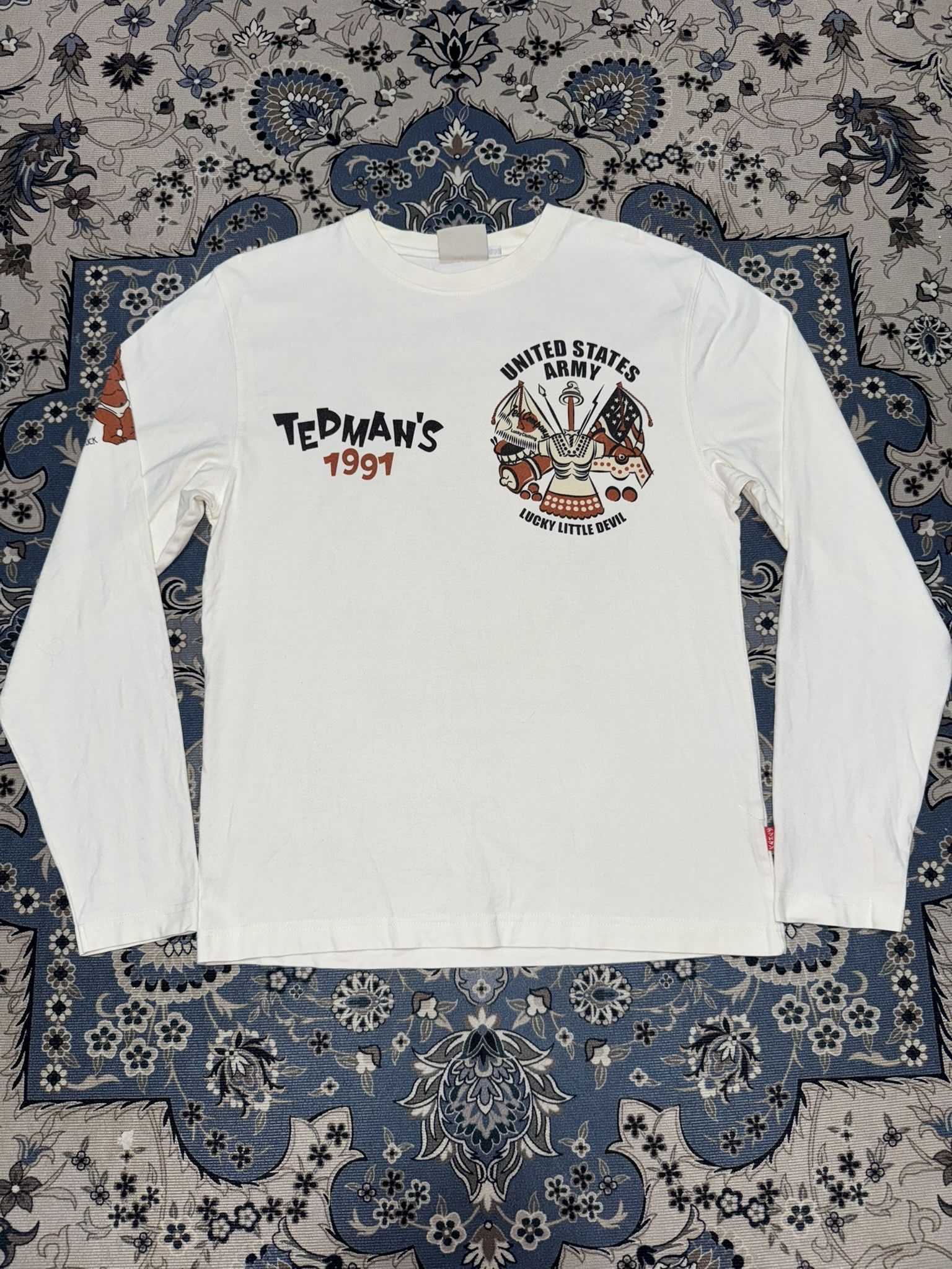 Japanese Brand × Tedman Tedman Teddy The Strategic Combat Bunch T shirt Size US S / EU 44-46 / 1 - 1 Thumbnail