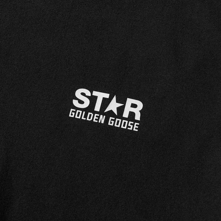 Golden Goose o1s22i1n1224 Big Star Regular T-Shirt in Black Size US M / EU 48-50 / 2 - 3 Thumbnail
