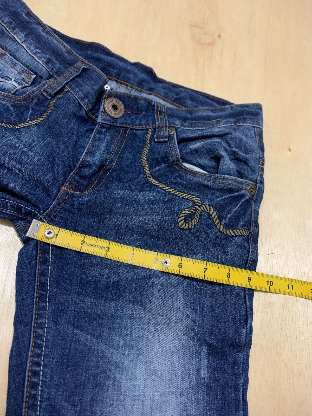 If Six Was Nine × Japanese Brand × Tornado Mart Flare Latooku Fox Jeans Bootcut Ifsixwasnine Size US 31 - 11 Thumbnail